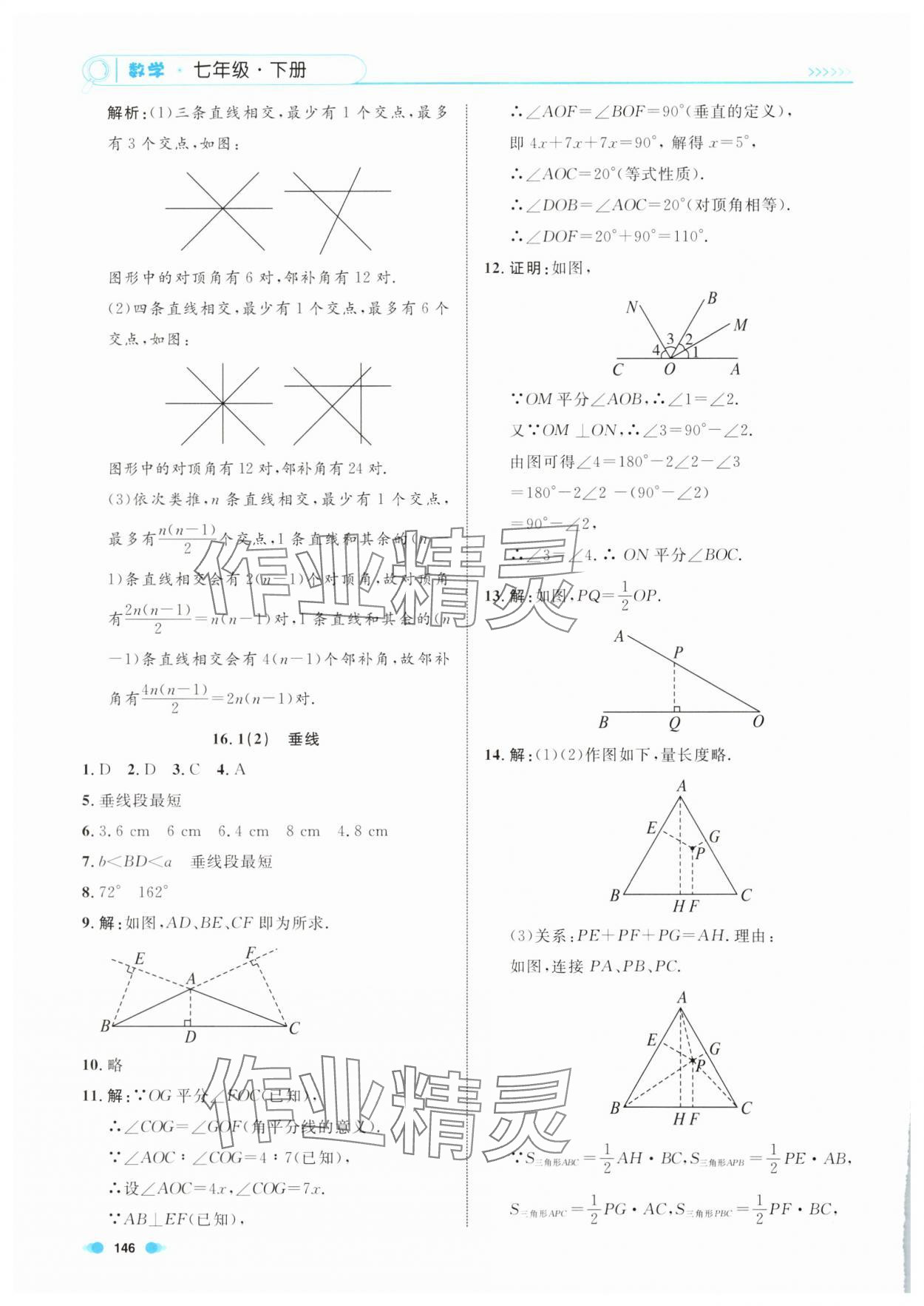 2025年上海作業(yè)七年級數(shù)學(xué)下冊滬教版五四制 第6頁