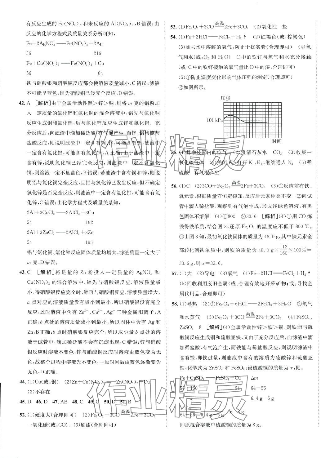2024年神龍牛皮卷直通中考化學中考 第9頁