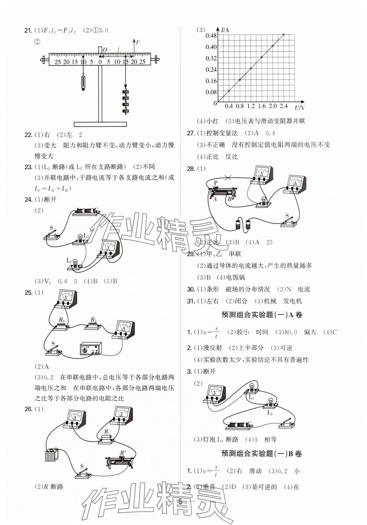 2024年一本到位物理深圳專版 第5頁