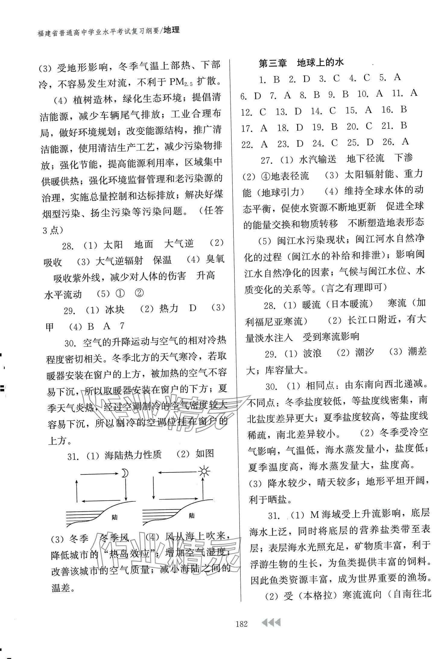 2024年福建省普通高中学业水平考试复习纲要地理 第2页