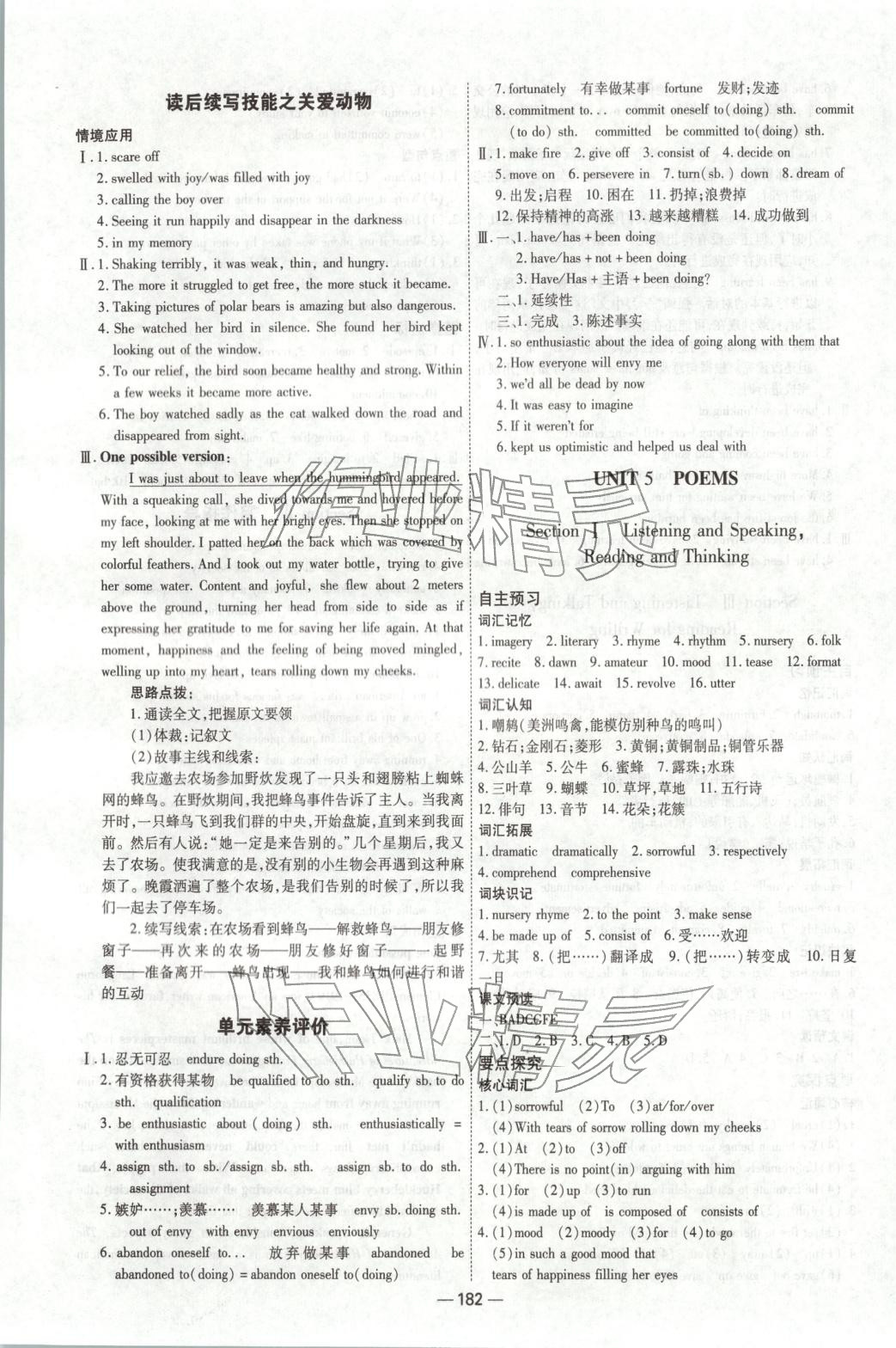 2025年成才之路高中新课程学习指导高中英语选择性必修第三册人教版 第10页