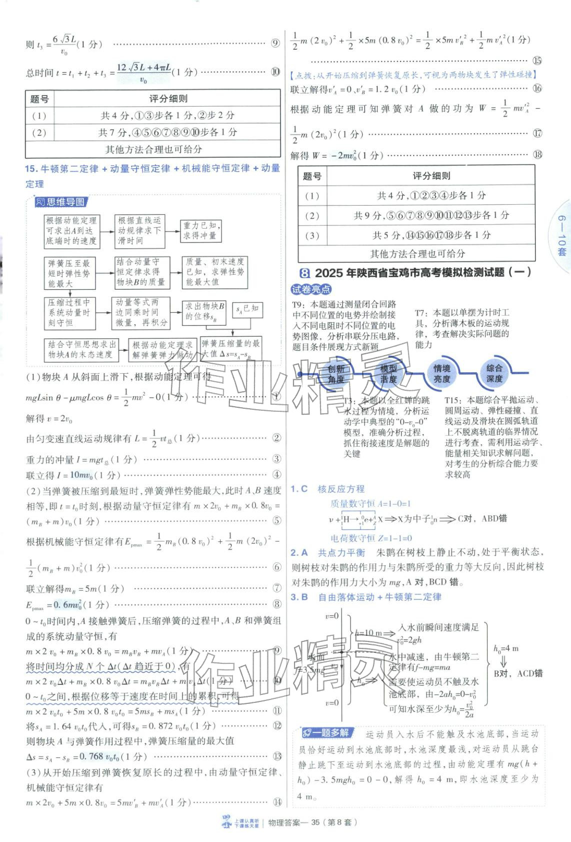 2026年金考卷45套汇编物理陕晋青宁专版&nbsp;第35页