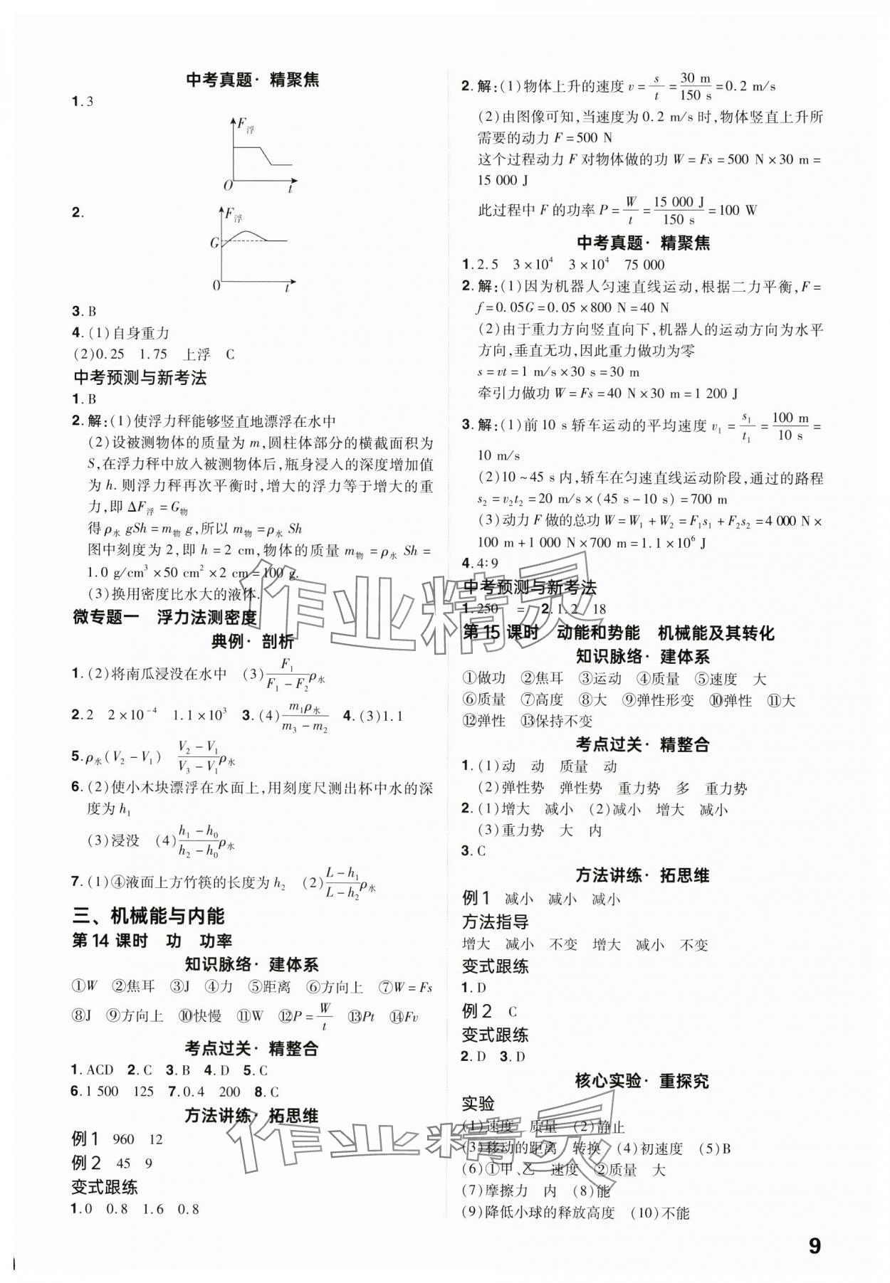 2025年鼎成中考精准提分物理广东专版 第9页