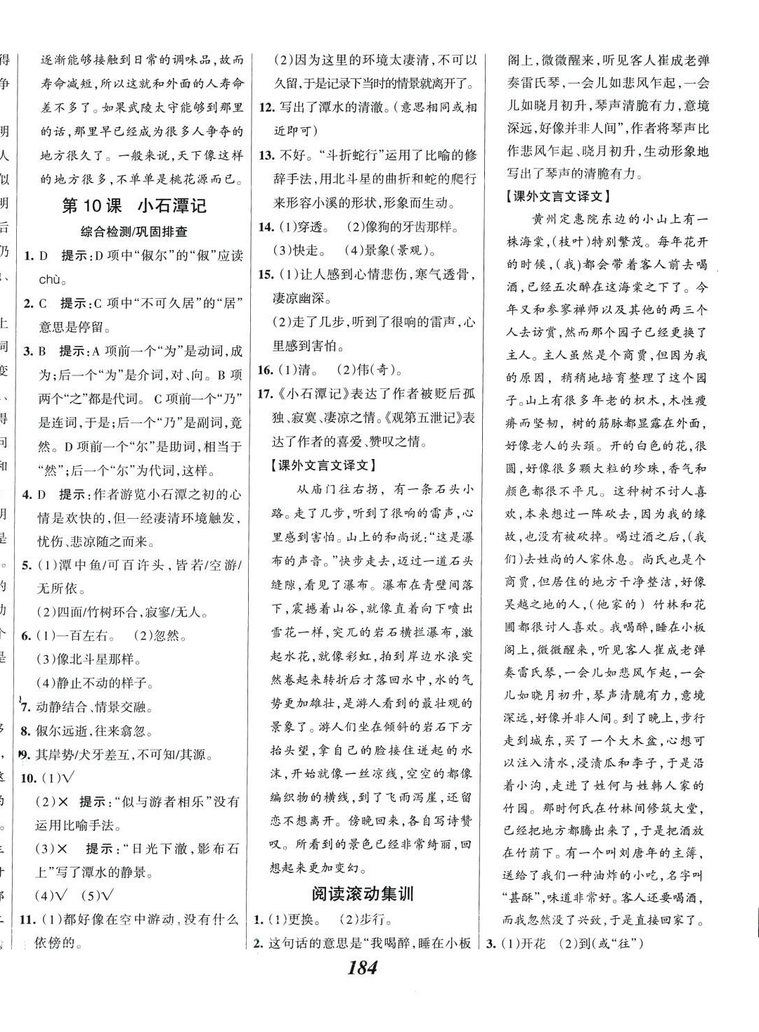 2024年全優(yōu)課堂考點集訓(xùn)與滿分備考八年級語文下冊人教版 第6頁