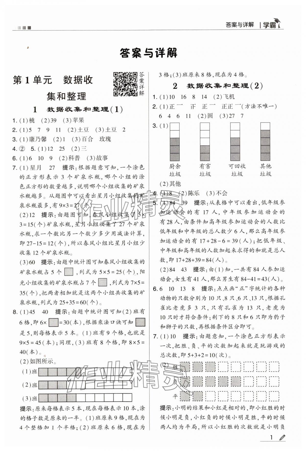 2024年喬木圖書學霸二年級數(shù)學下冊人教版 第1頁