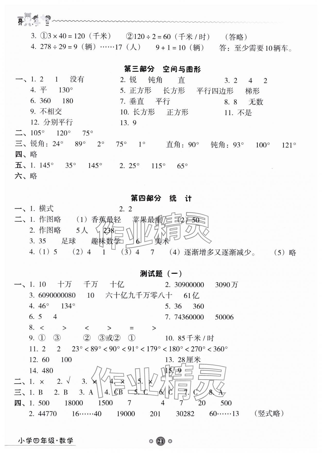 2025年岭南读写综合训练营四年级数学 第2页