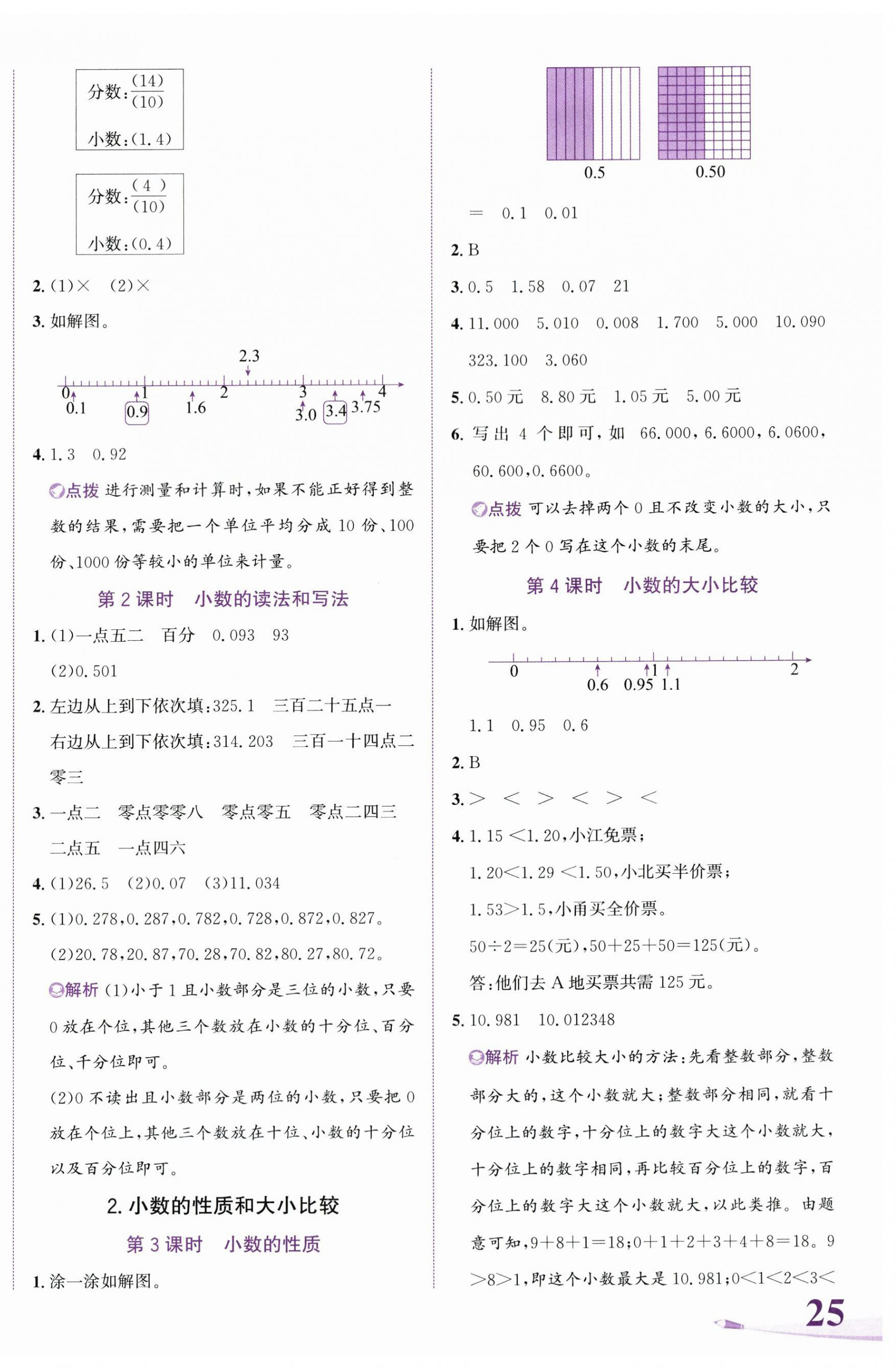 2024年奔跑吧少年四年級數(shù)學下冊人教版 第6頁