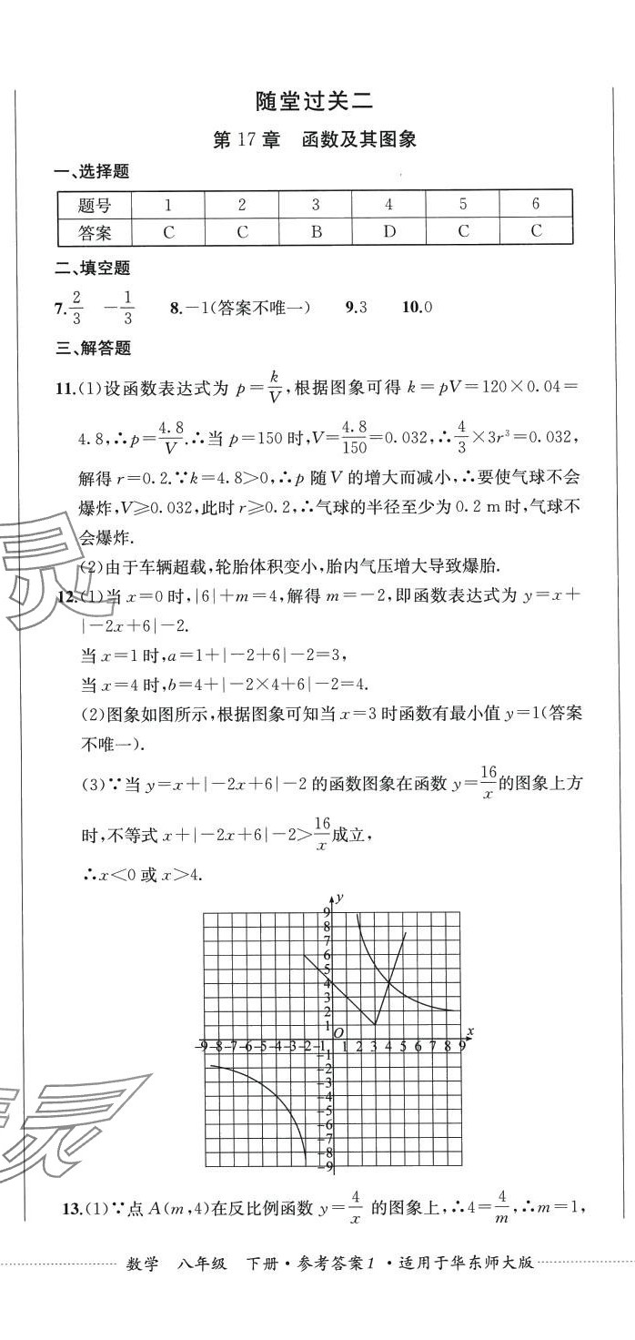 2024年精練過關(guān)四川教育出版社八年級數(shù)學(xué)下冊華師大版 第2頁