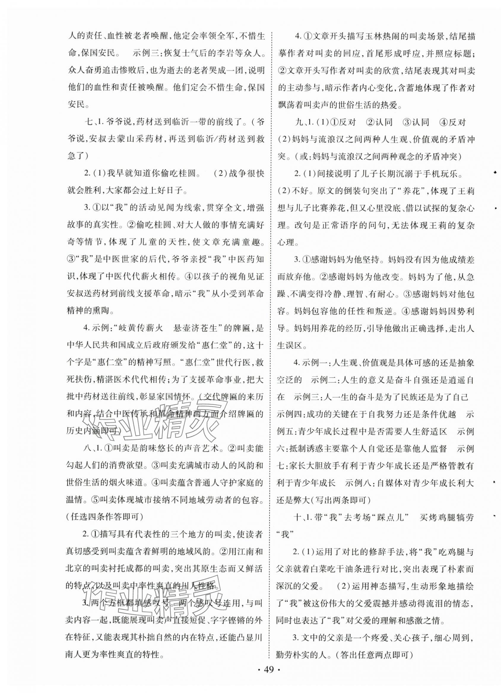 2025年初中學(xué)業(yè)水平考試復(fù)習(xí)指導(dǎo)語文河南專版 第9頁