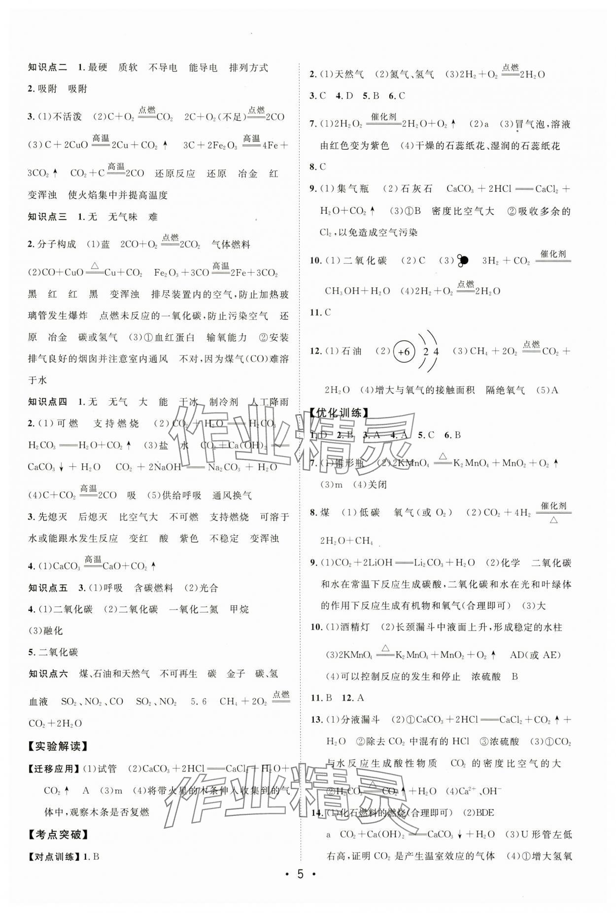 2025年大中考總復(fù)習化學內(nèi)蒙古專版 第5頁