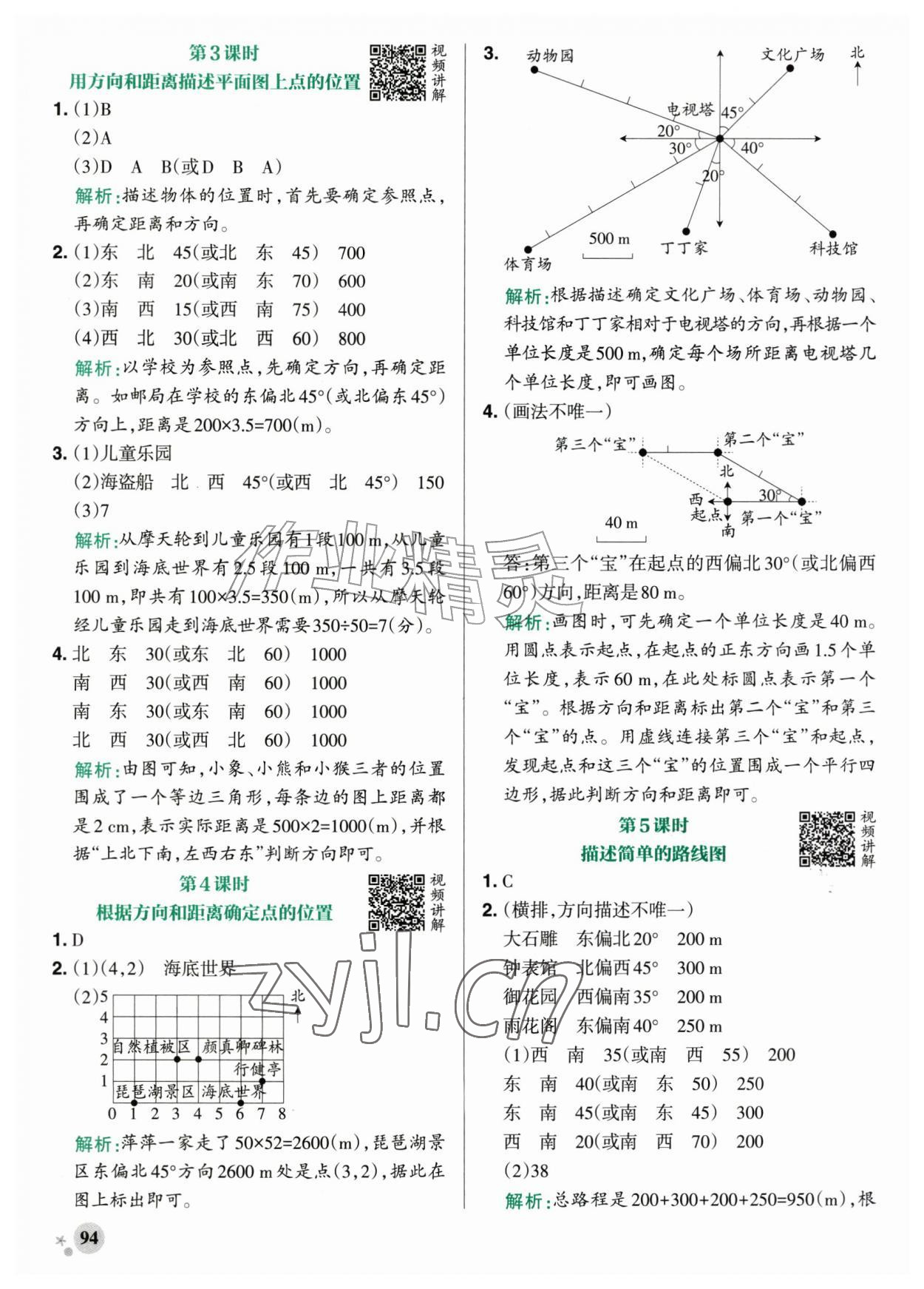 2026年绿卡小学作业本六年级数学上册人教版河南专版&nbsp;参考答案第2页
