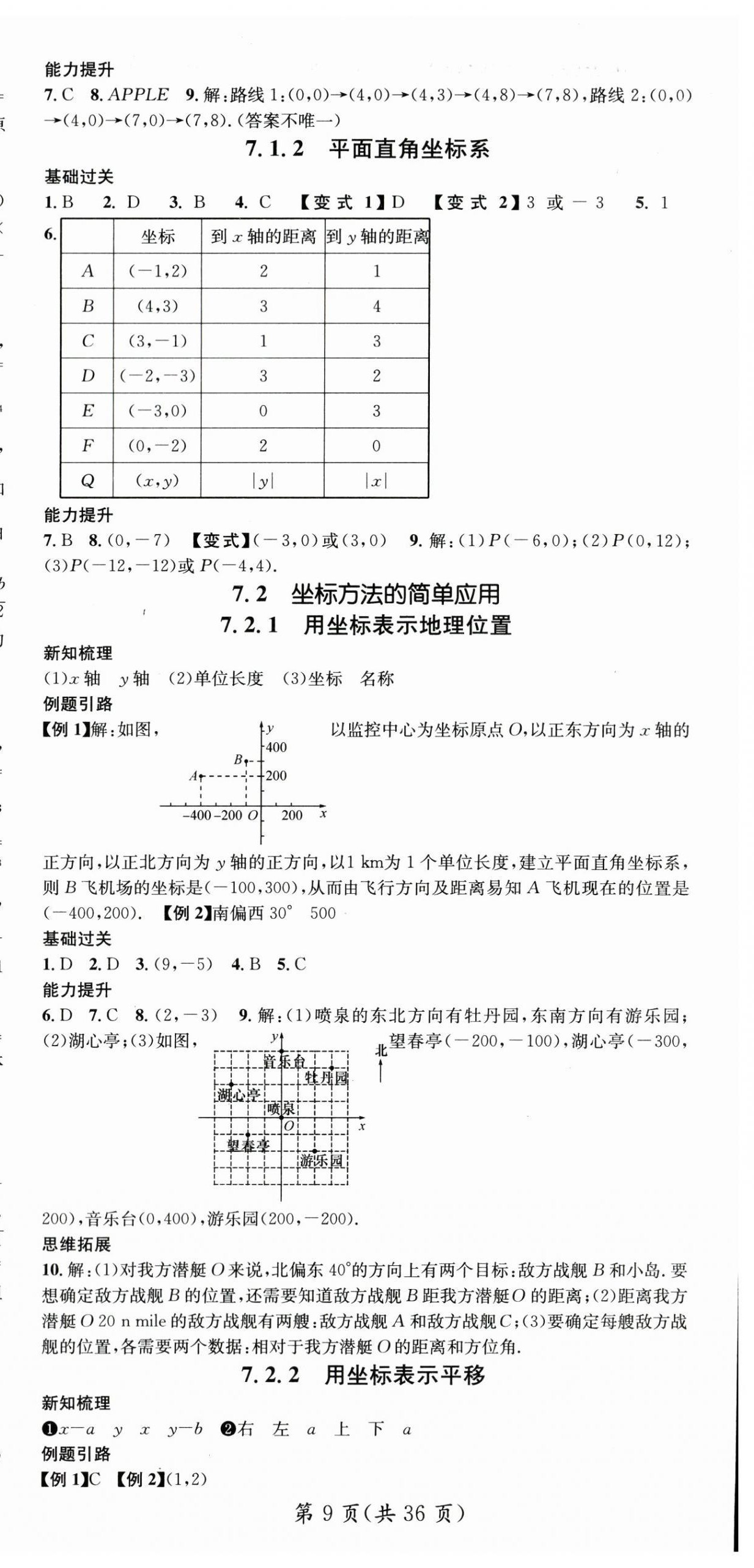 2024年名师测控七年级数学下册人教版云南专版 第9页