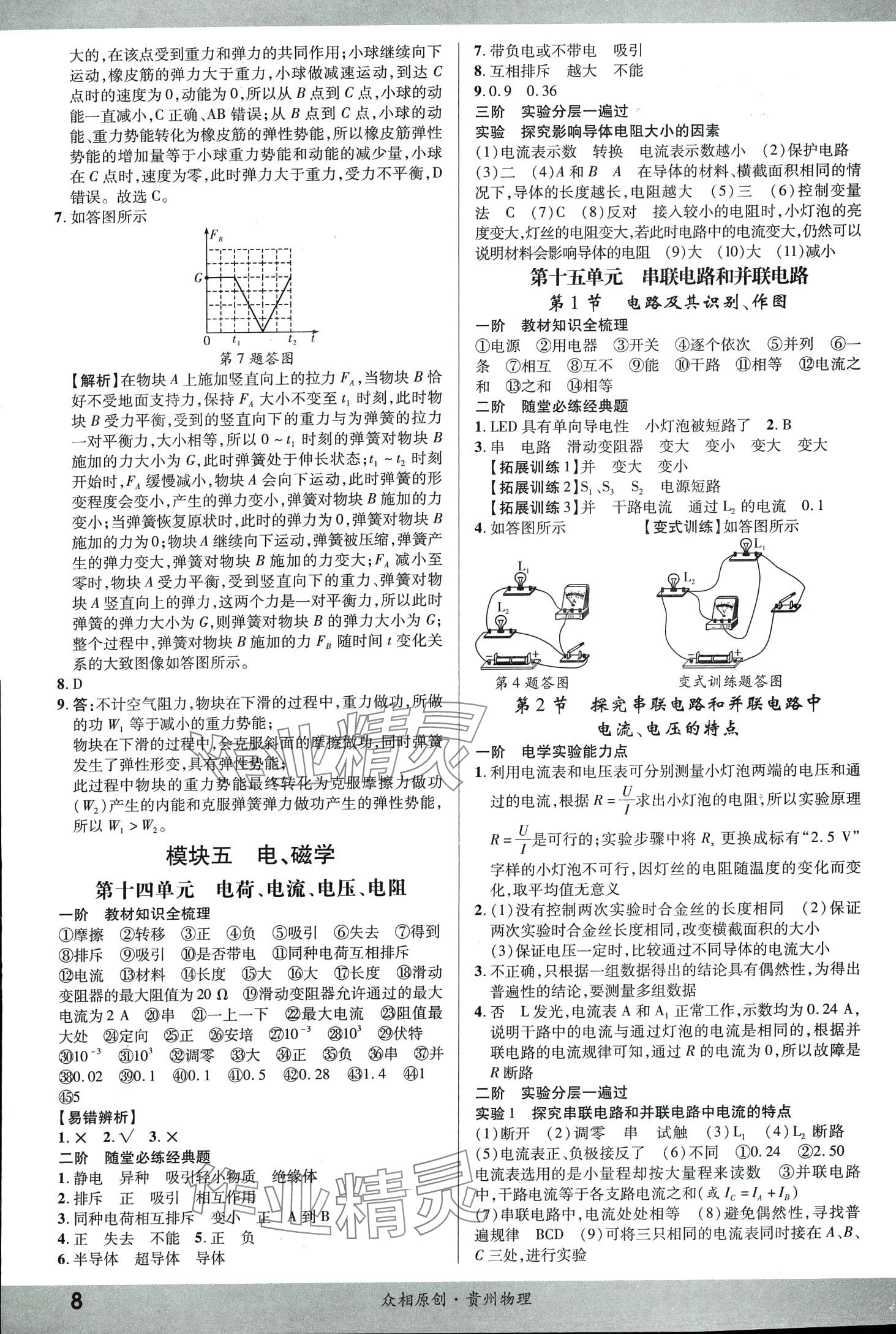 2024年众相原创赋能中考物理中考贵州专版 第7页