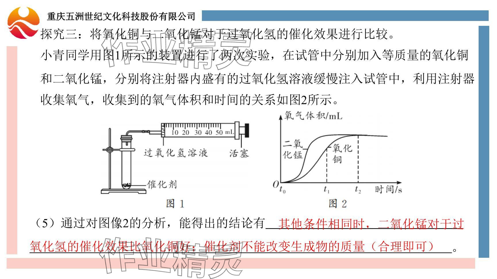 2024年重慶市中考試題分析與復(fù)習(xí)指導(dǎo)化學(xué) 參考答案第67頁(yè)