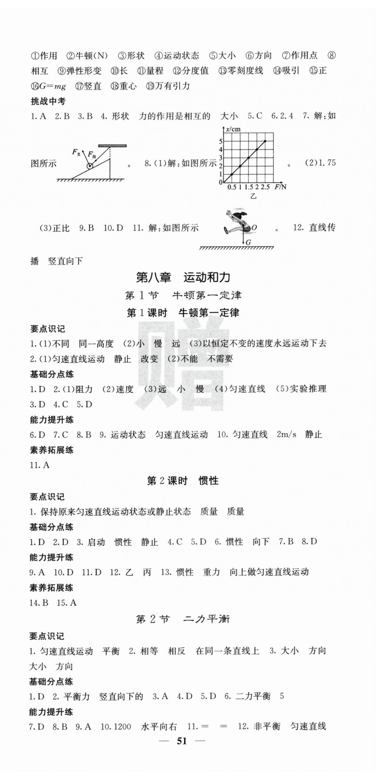 2025年課堂點(diǎn)睛八年級(jí)物理下冊(cè)人教版寧夏專版 第3頁
