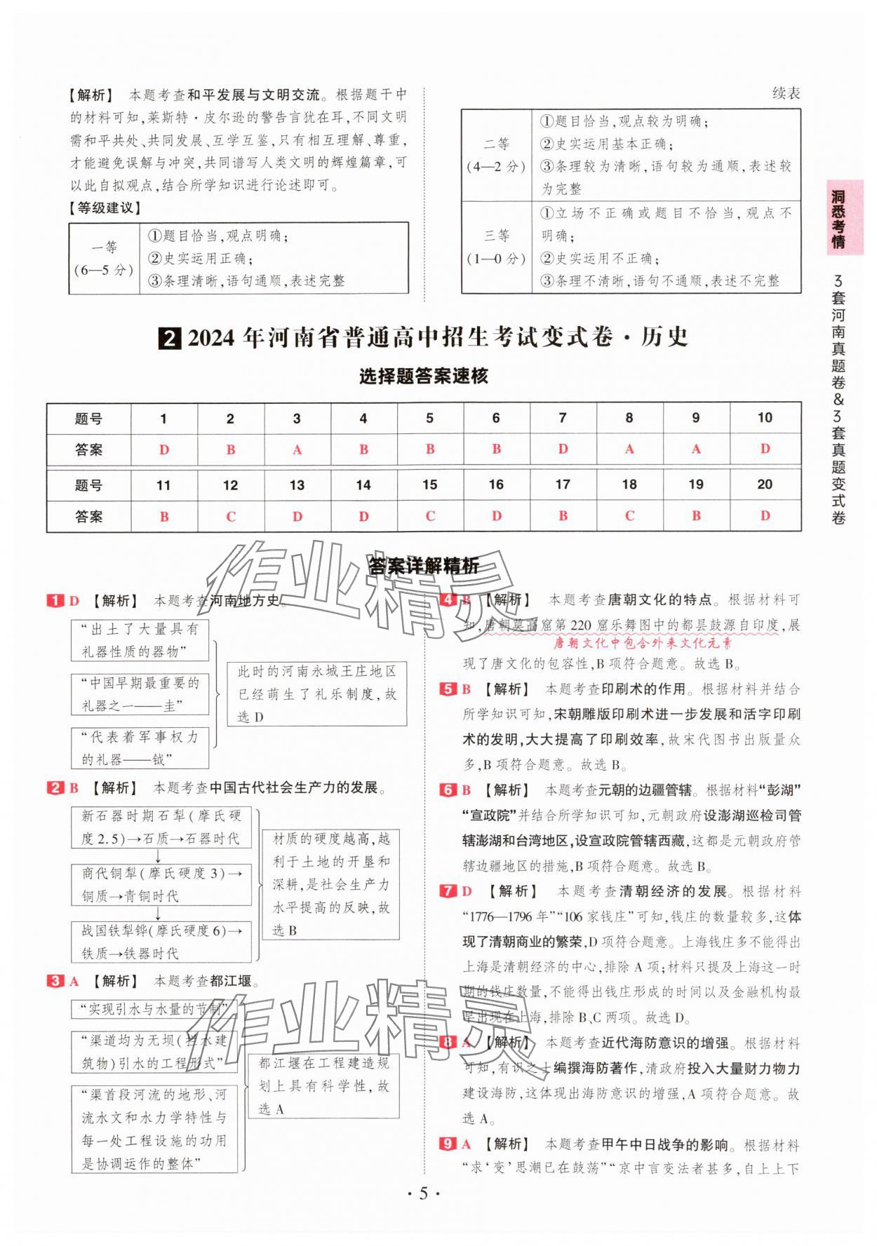 2025年鼎成中考河南中考真題匯編歷史中考 第5頁