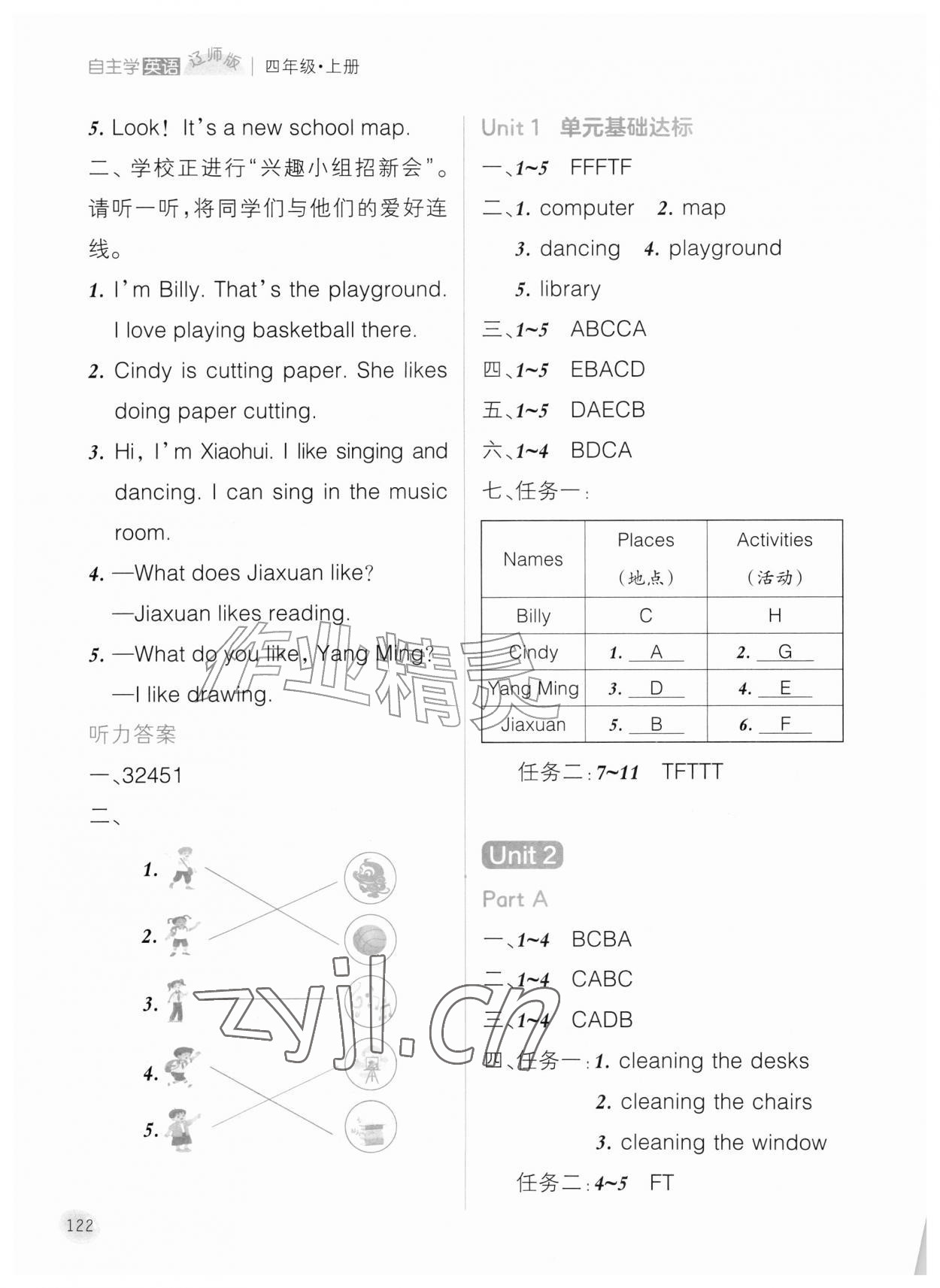 2026年自主学英语四年级英语上册辽师大版三起辽师大版三起&nbsp;第2页