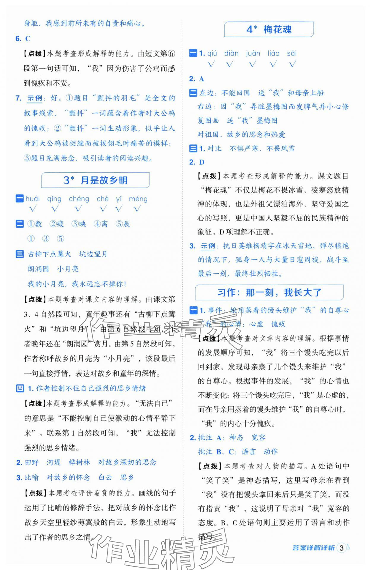 2025年綜合應用創新題典中點五年級語文下冊人教版江蘇專版&nbsp;第3頁