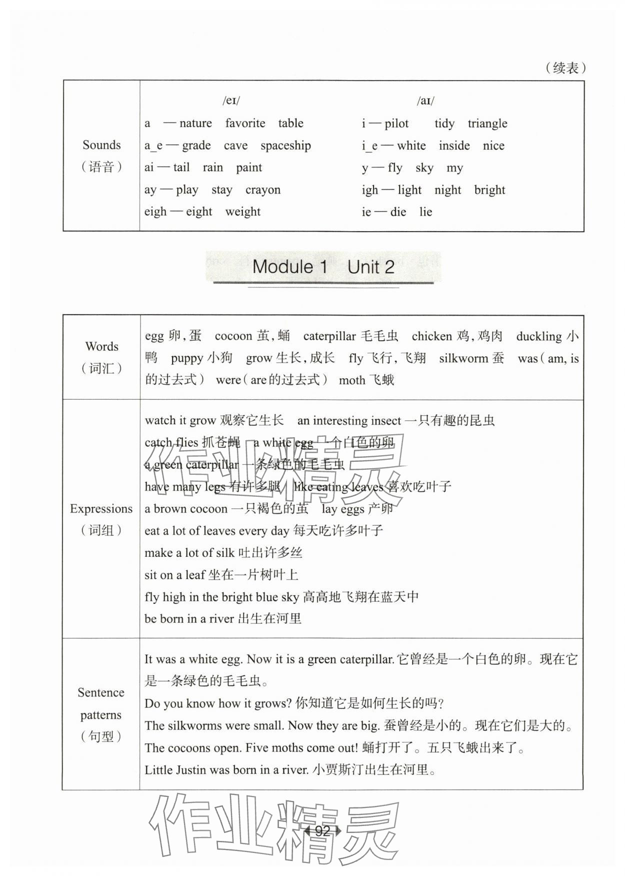 2024年華東師大版一課一練五年級英語下冊滬教版 參考答案第2頁