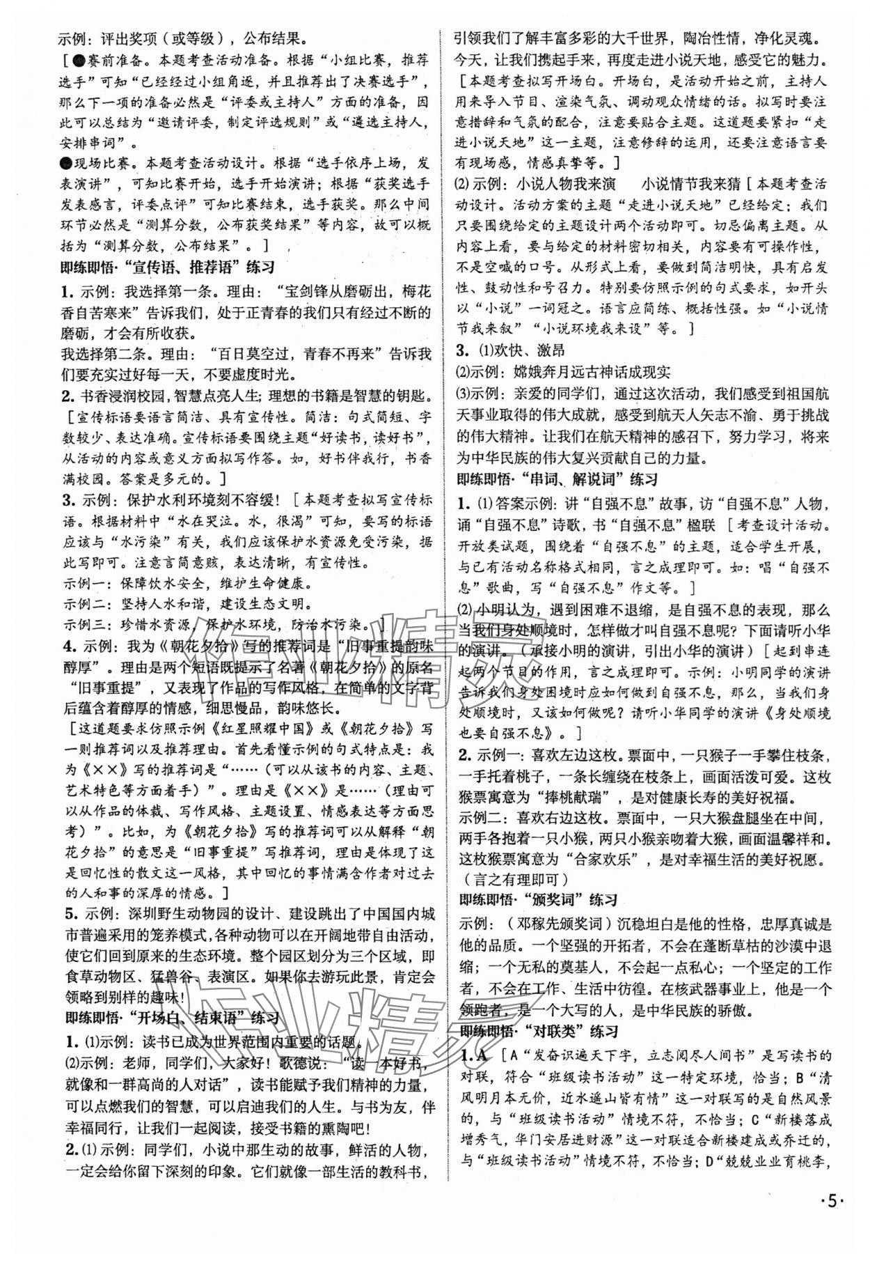 2024年语文中考全攻略中考 第5页