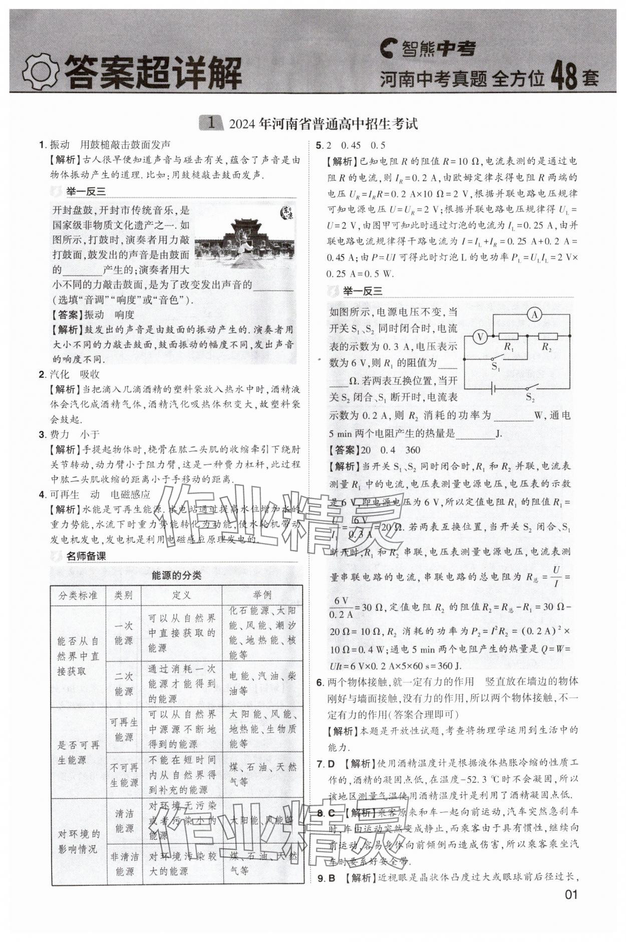 2025年中考導航東方出版社物理中考河南專版 第1頁