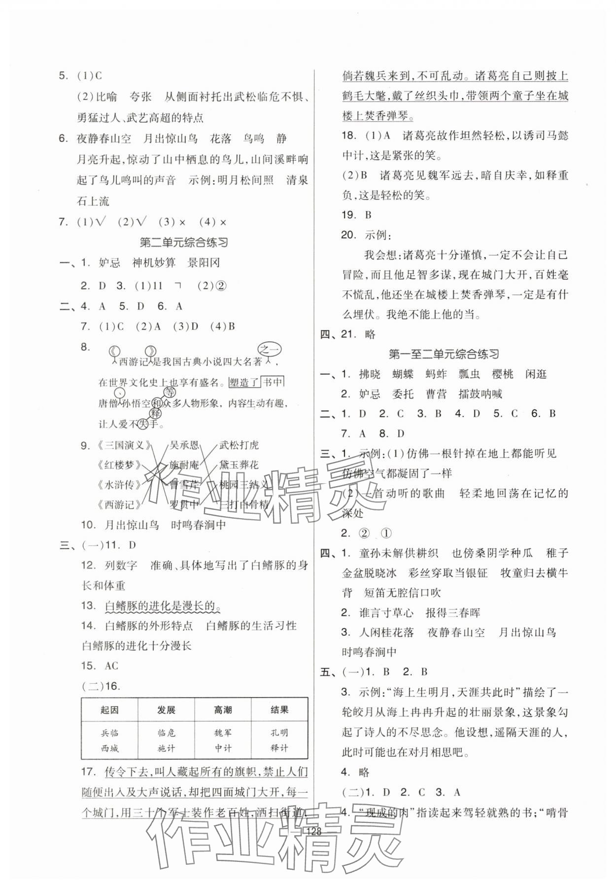2025年新思維伴你學(xué)五年級(jí)語(yǔ)文下冊(cè)人教版 第4頁(yè)