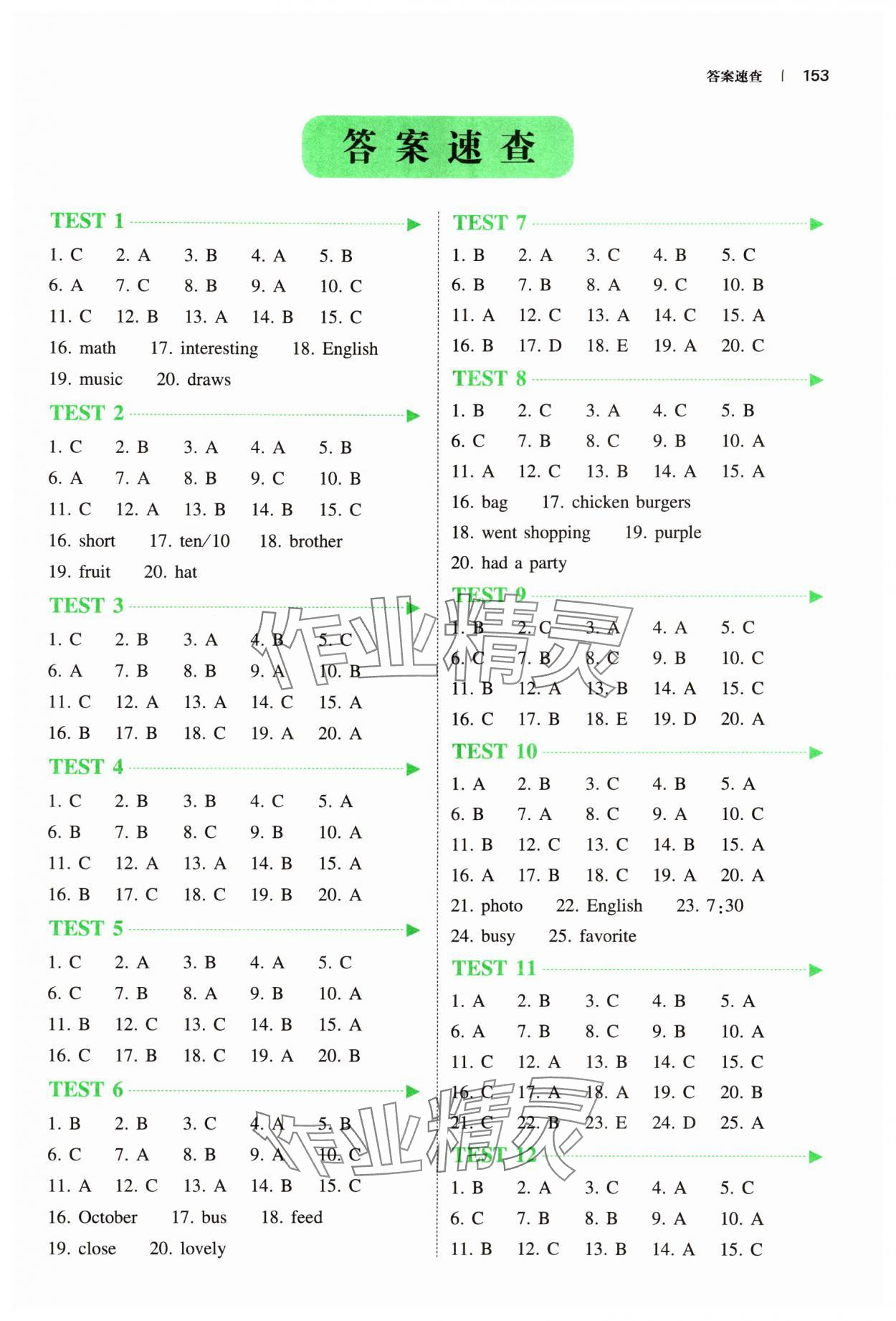 2024年一本英語(yǔ)聽(tīng)力七年級(jí) 第1頁(yè)