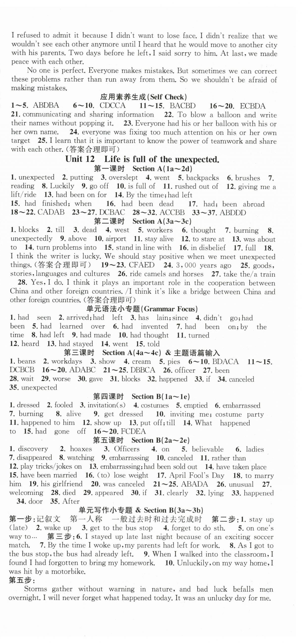 2025年名师学案九年级英语下册人教版 第3页