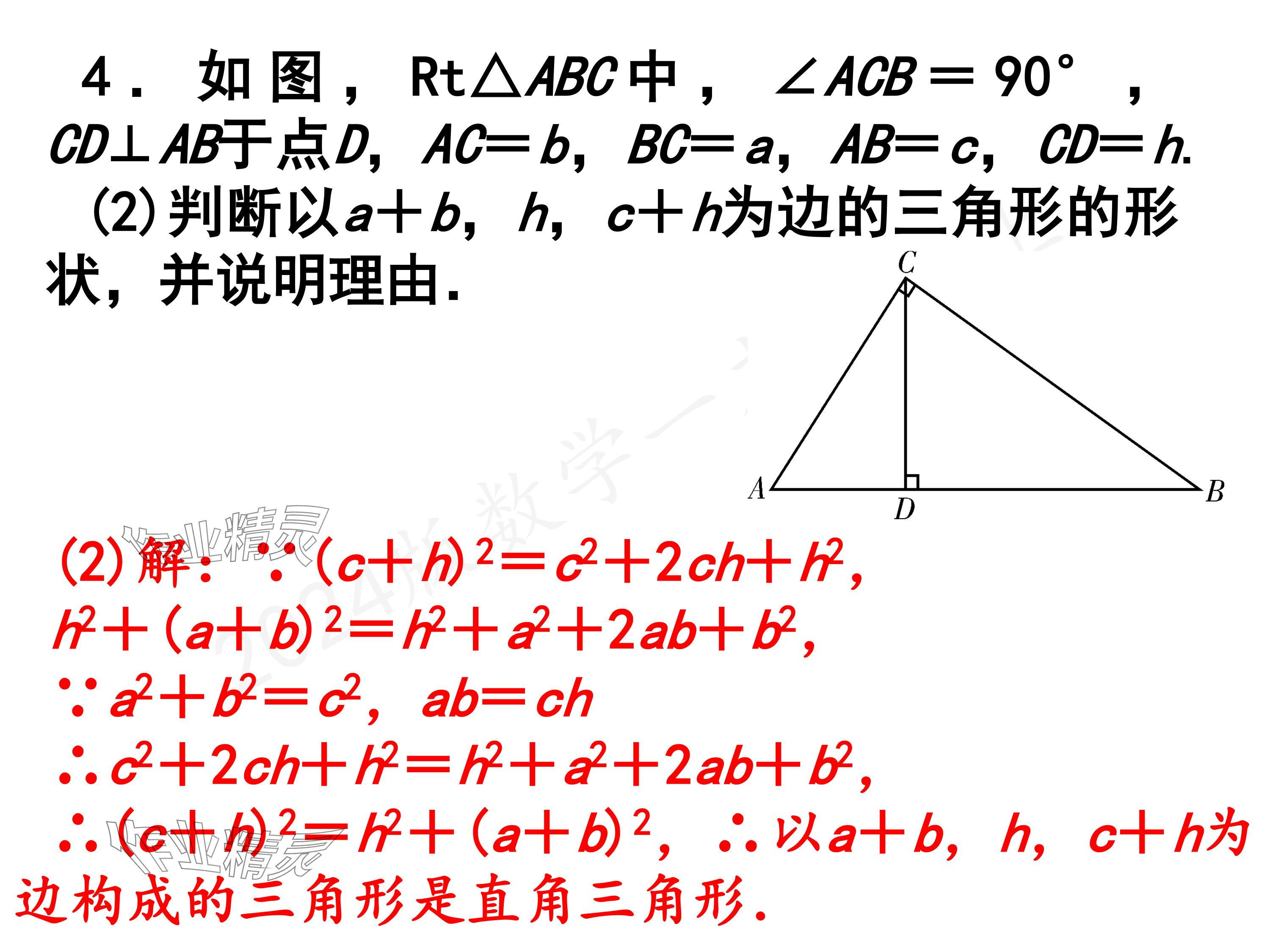 2024年一本通武漢出版社八年級(jí)數(shù)學(xué)上冊(cè)北師大版精簡(jiǎn)版 參考答案第48頁(yè)