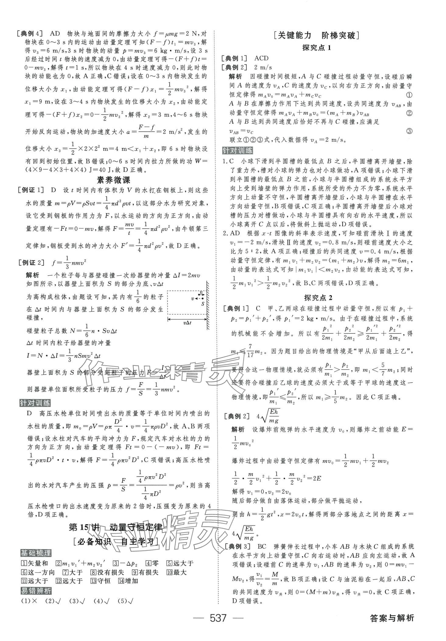 2024年綠色通道大一輪復(fù)習(xí)高效備考方案（新高考）高中物理&nbsp;第23頁(yè)