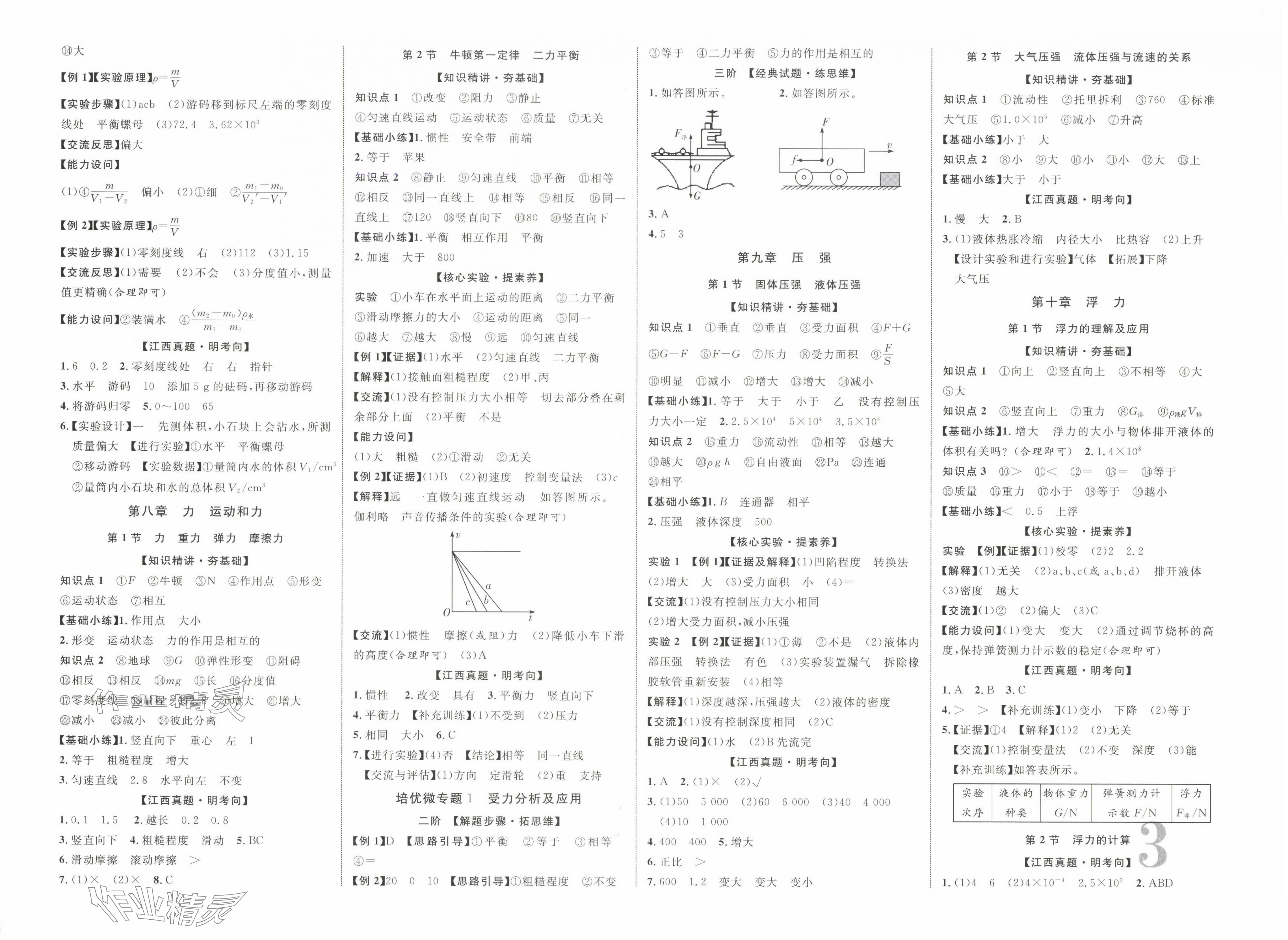 2025年中教聯(lián)中考新突破物理中考江西專版 第3頁