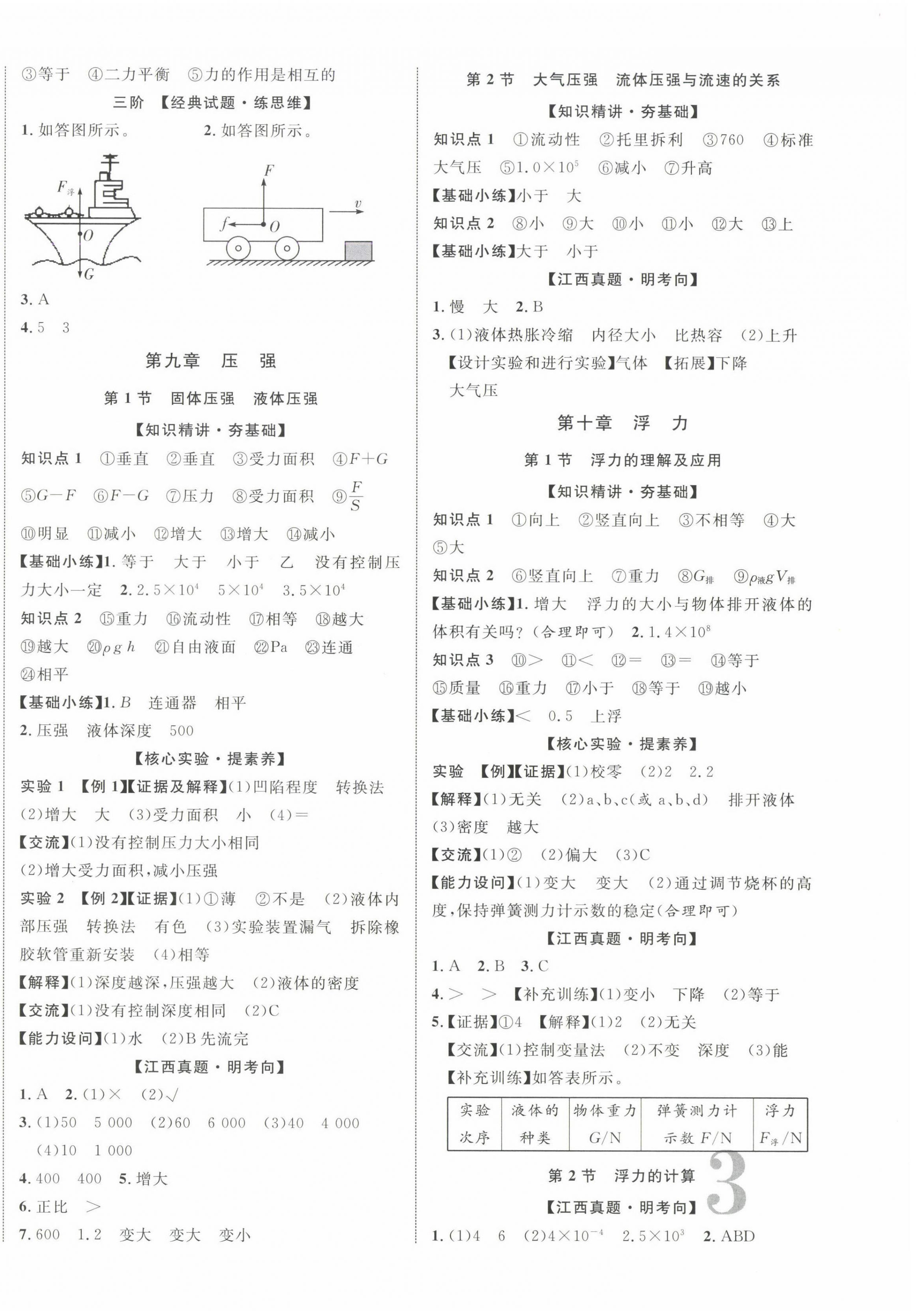 2025年中教聯中考新突破物理中考江西專版 第6頁