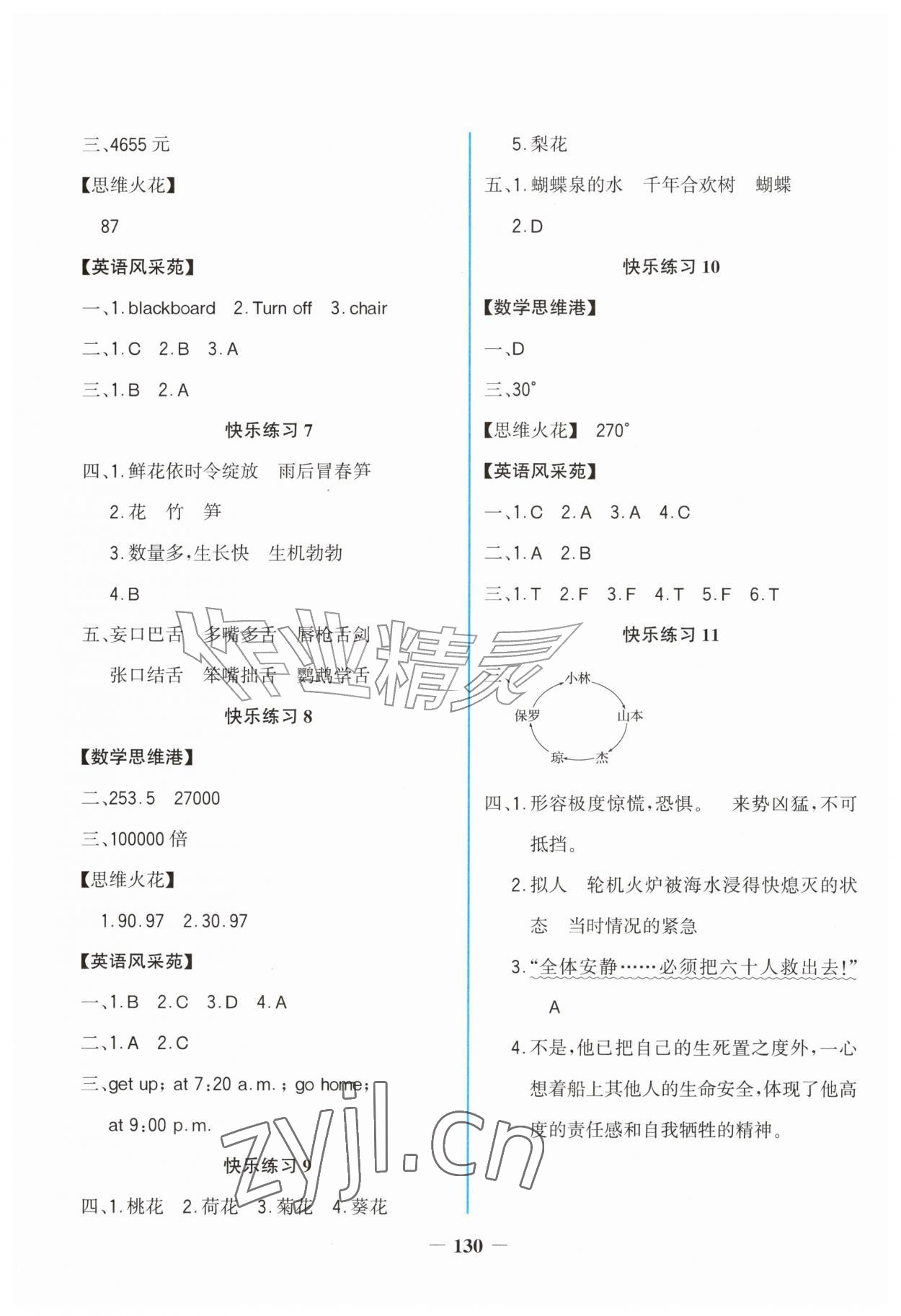 2026年世纪金榜新视野暑假作业四年级综合贵州专版&nbsp;第2页