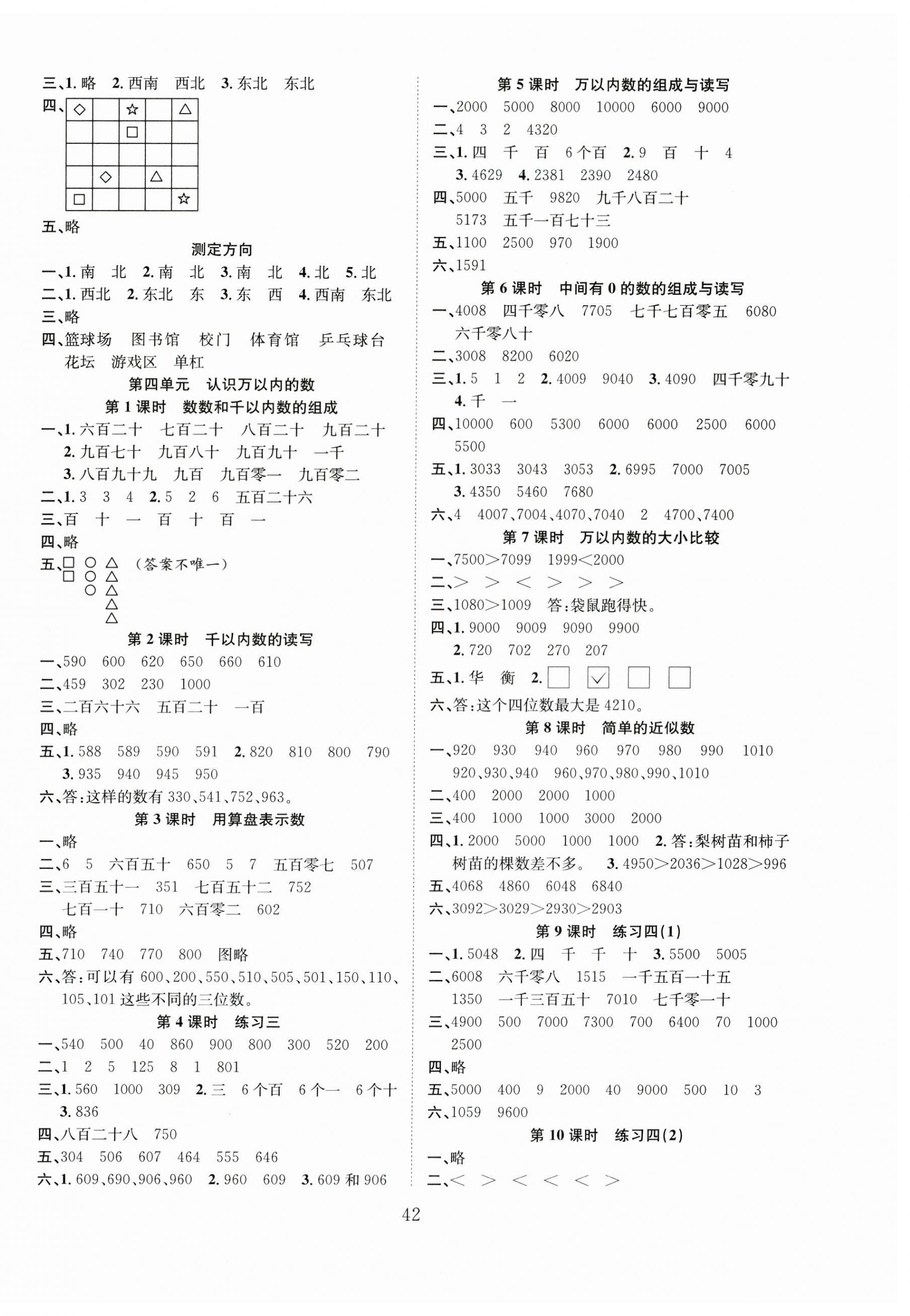 2025年新經典練與測二年級數學下冊蘇教版 第2頁
