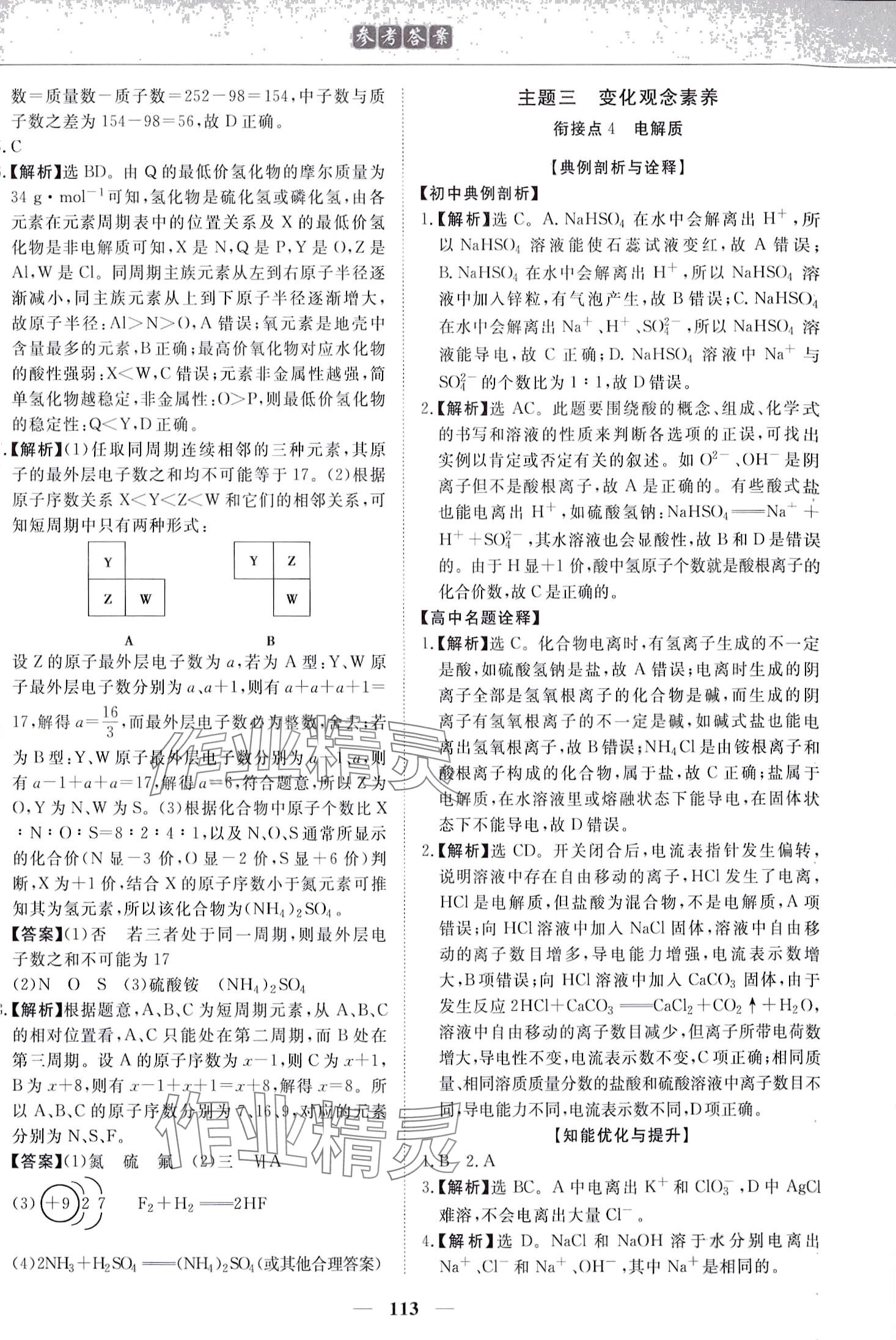 2024年優化方案初升高銜接九年級化學 第7頁