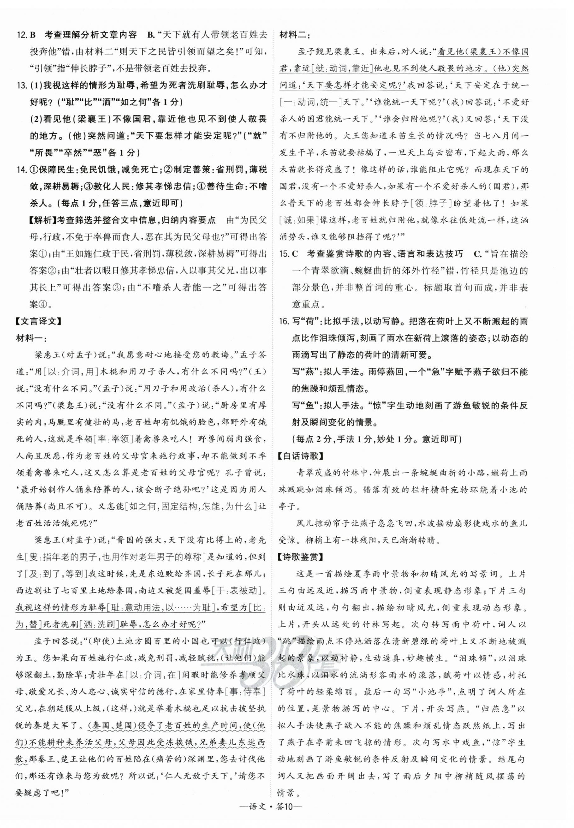 2025年高考模擬試題匯編高中語(yǔ)文 第10頁(yè)