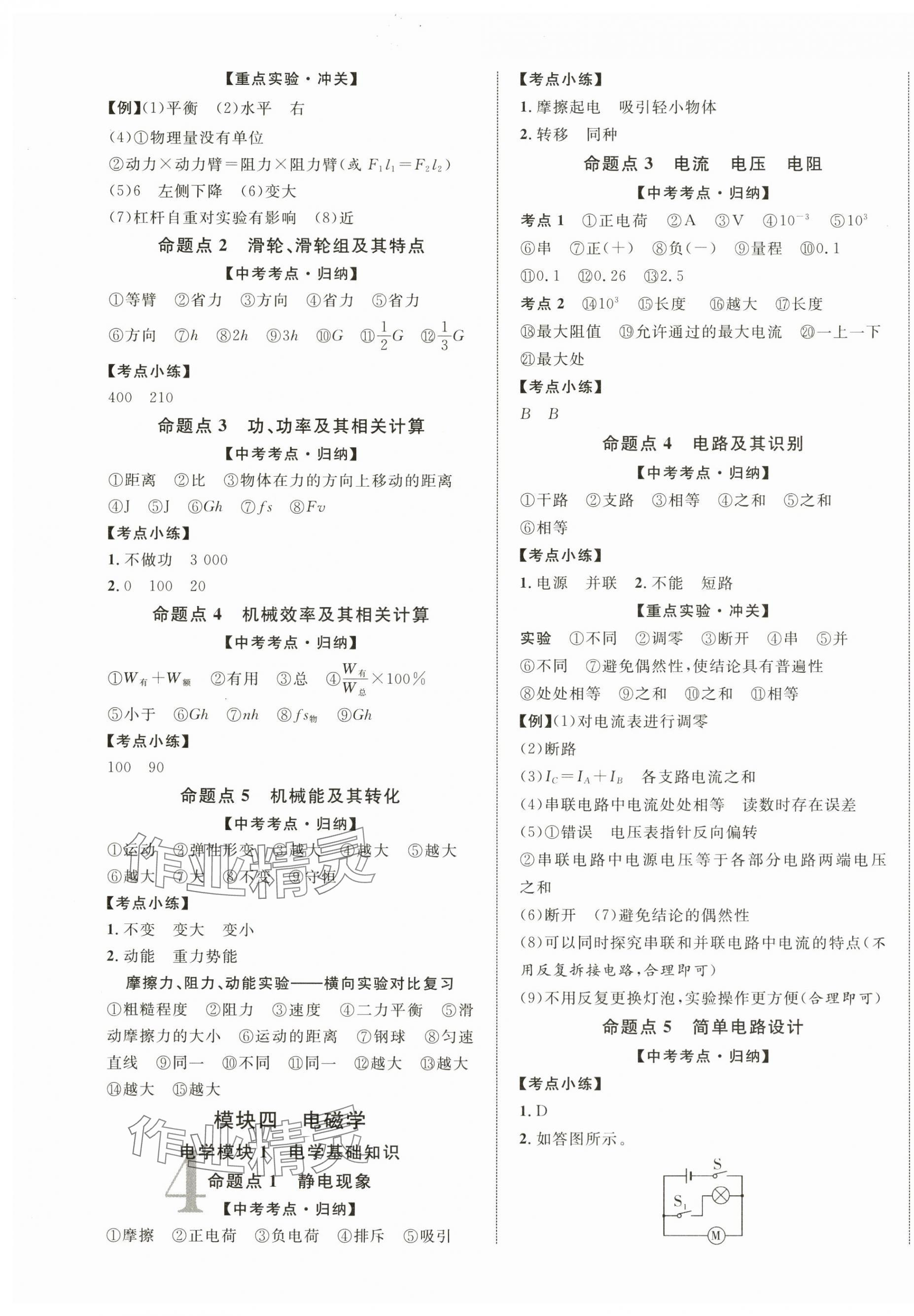 2025年初中新課標(biāo)全程復(fù)習(xí)方略物理 第7頁(yè)