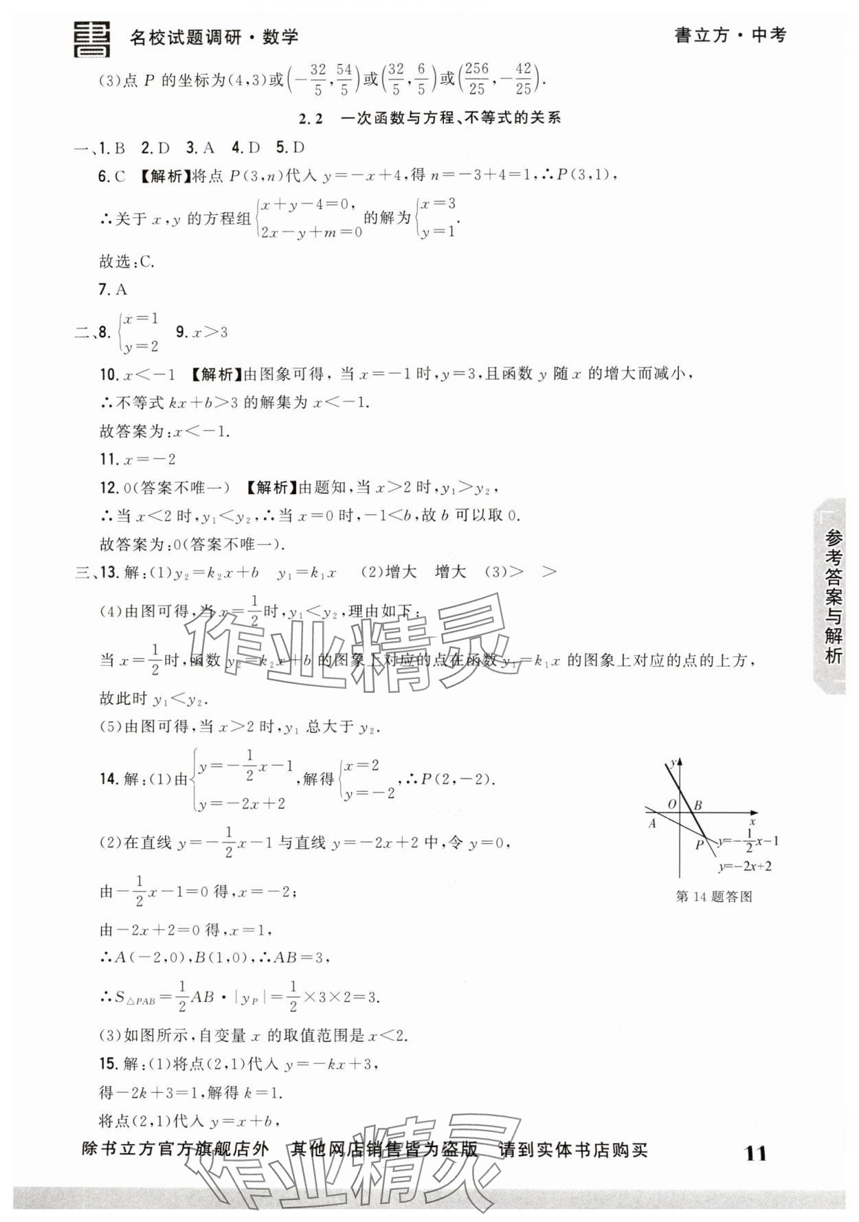 2025年名校試題調(diào)研中考總復習數(shù)學 第11頁