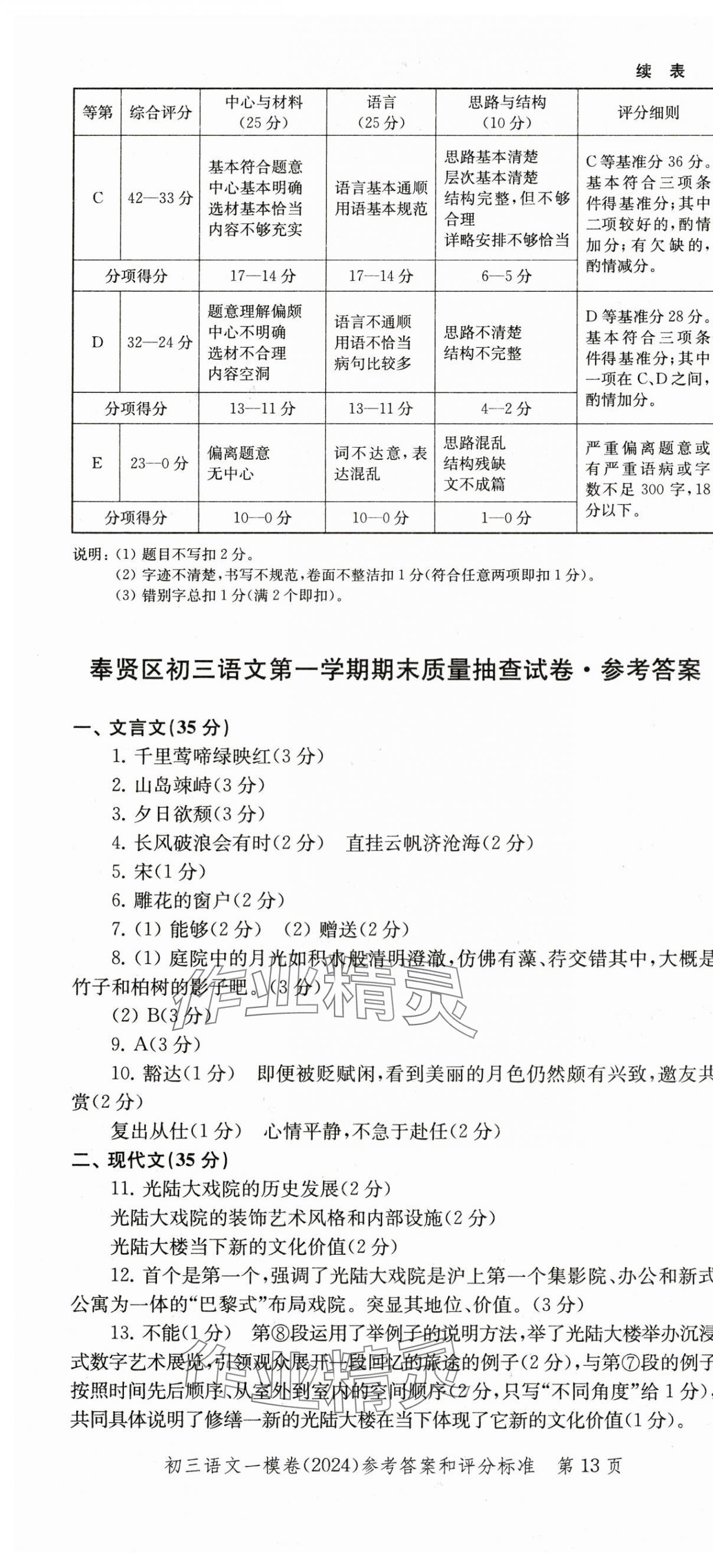 2025年文化课强化训练语文中考三年合订本2022~2024&nbsp;第13页