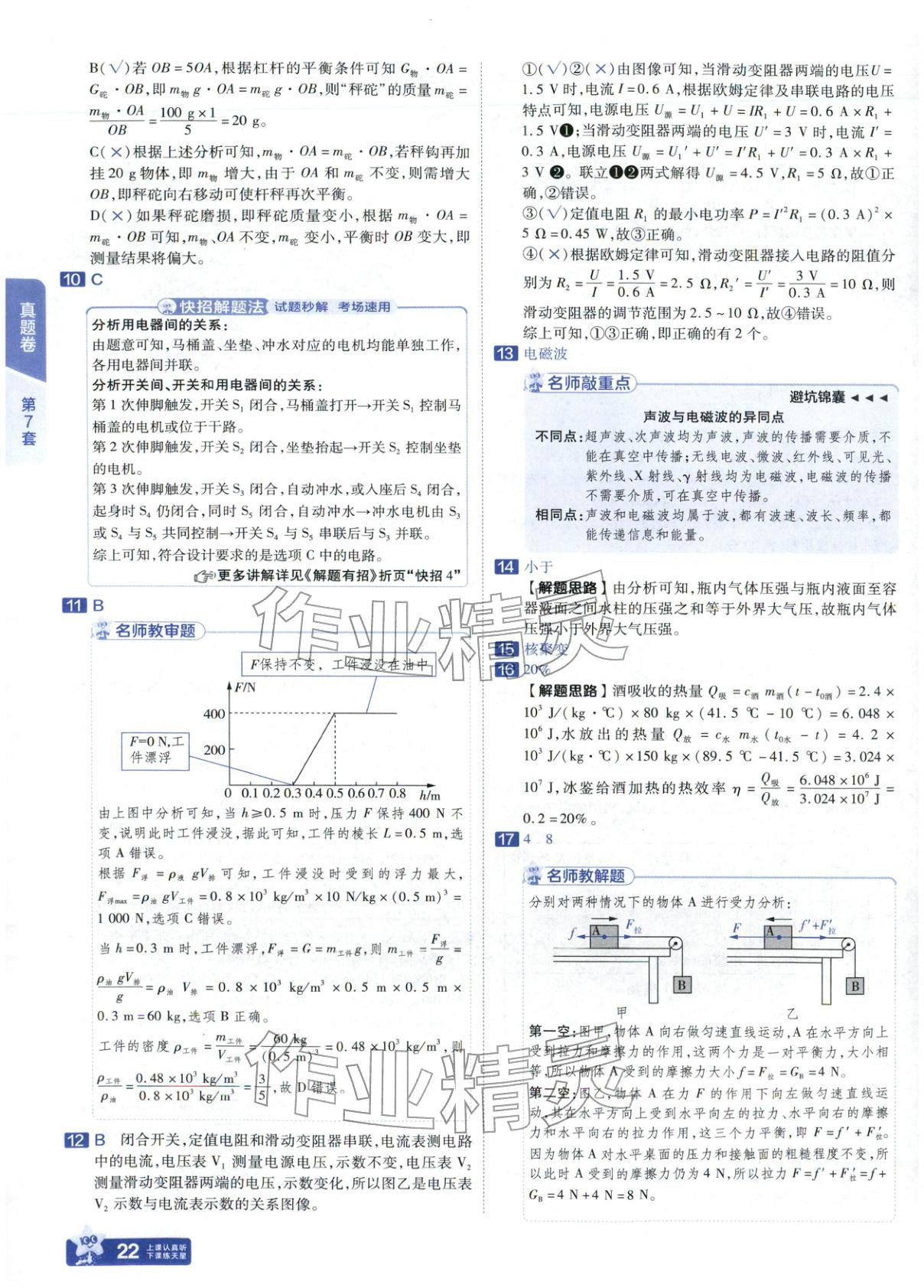 2026年金考卷中考試題匯編45套物理山東專版&nbsp;第22頁