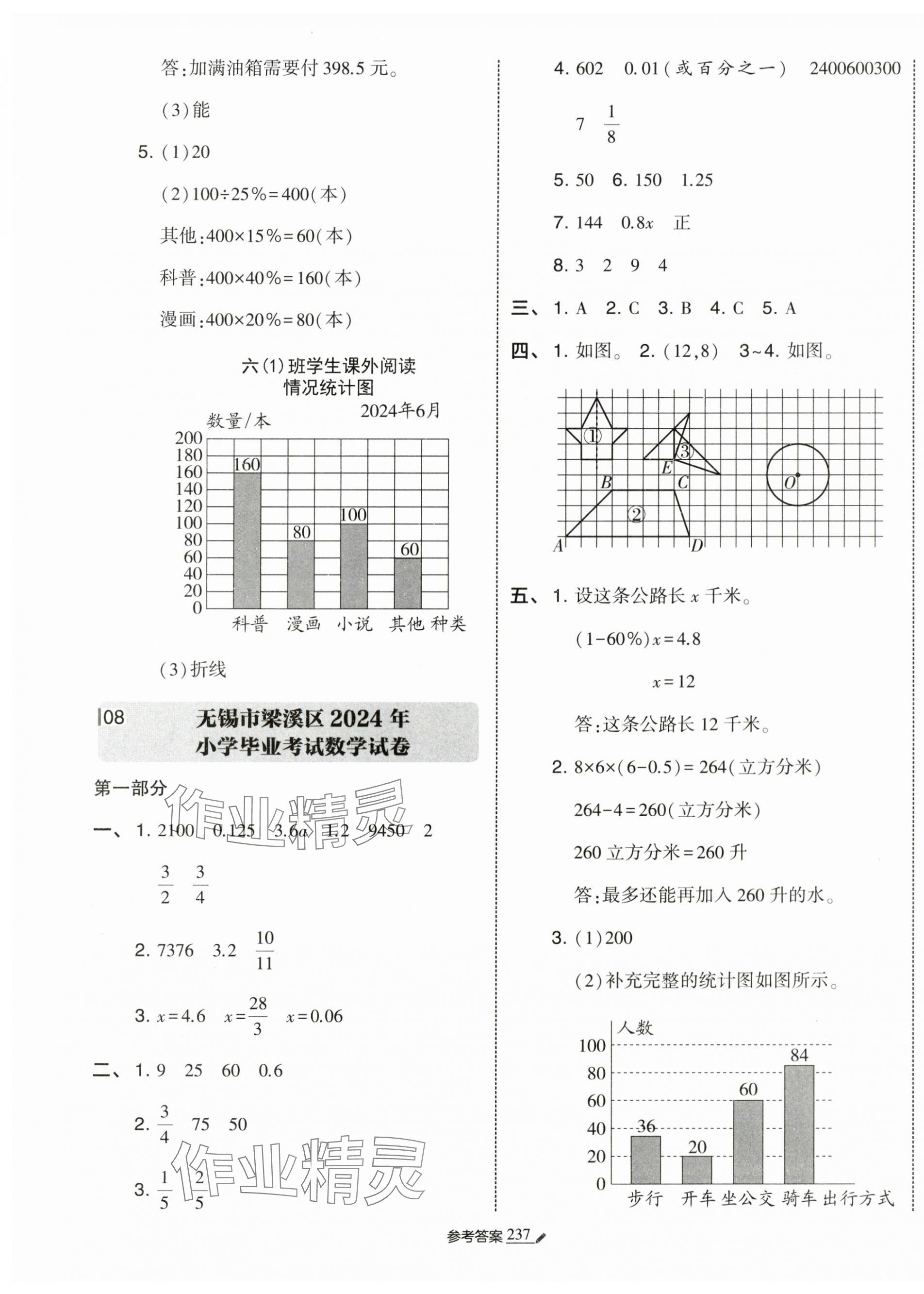 2025年經(jīng)綸學(xué)典小學(xué)畢業(yè)升學(xué)考試真題試卷精選數(shù)學(xué)江蘇專版 第9頁