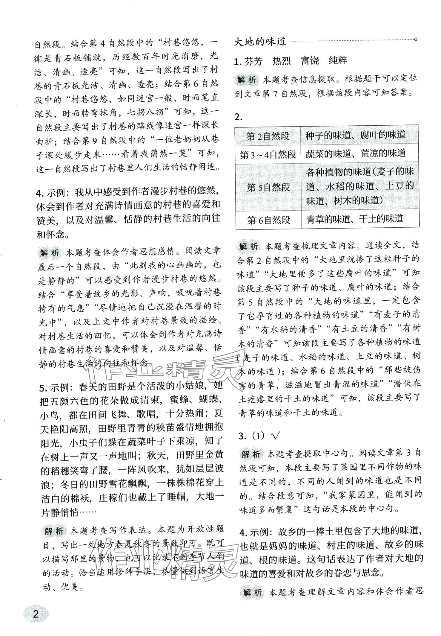 2024年同步閱讀新華出版社四年級語文下冊人教版 第2頁