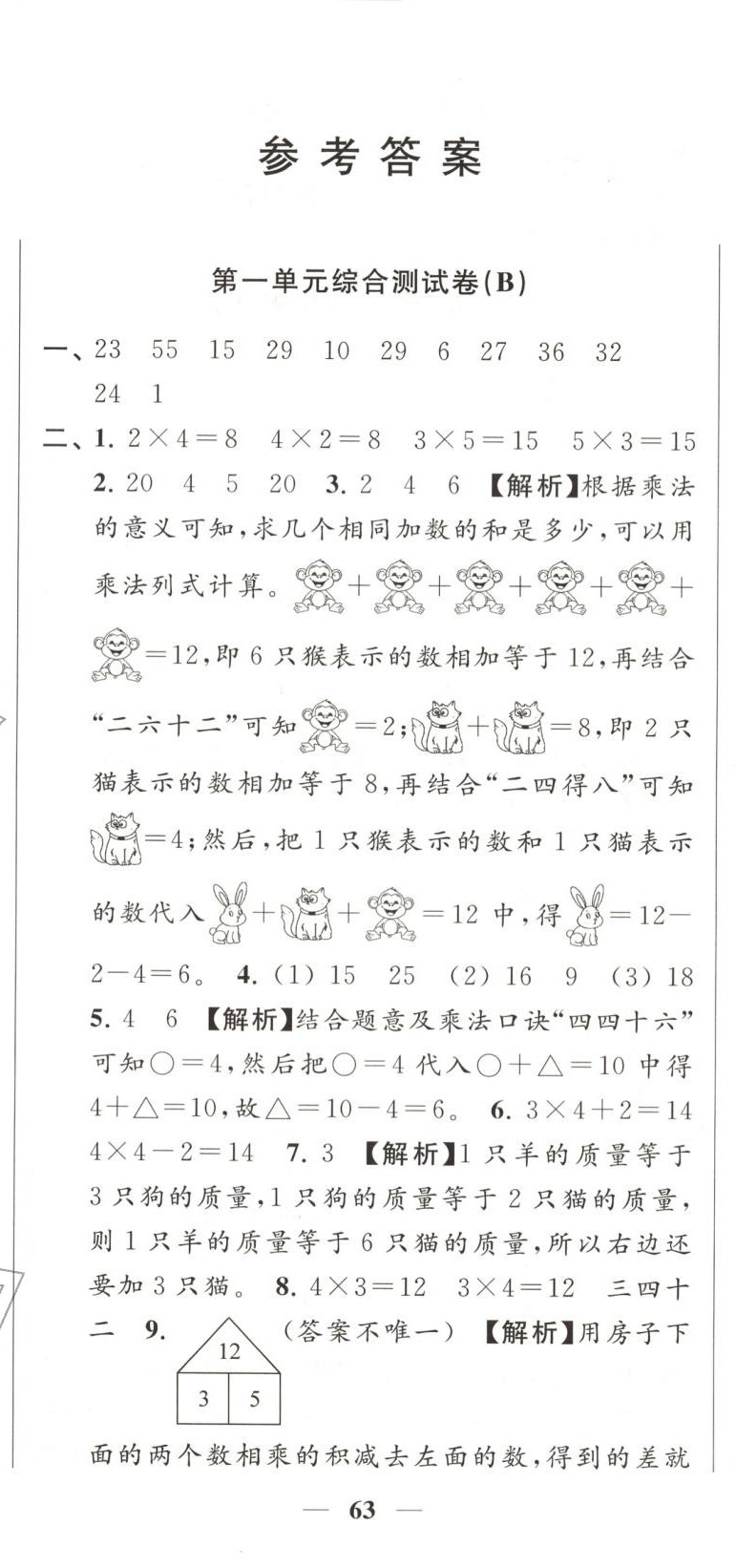 2025年直擊考點(diǎn)沖刺100分二年級(jí)數(shù)學(xué)上冊(cè)蘇教版&nbsp;第2頁(yè)