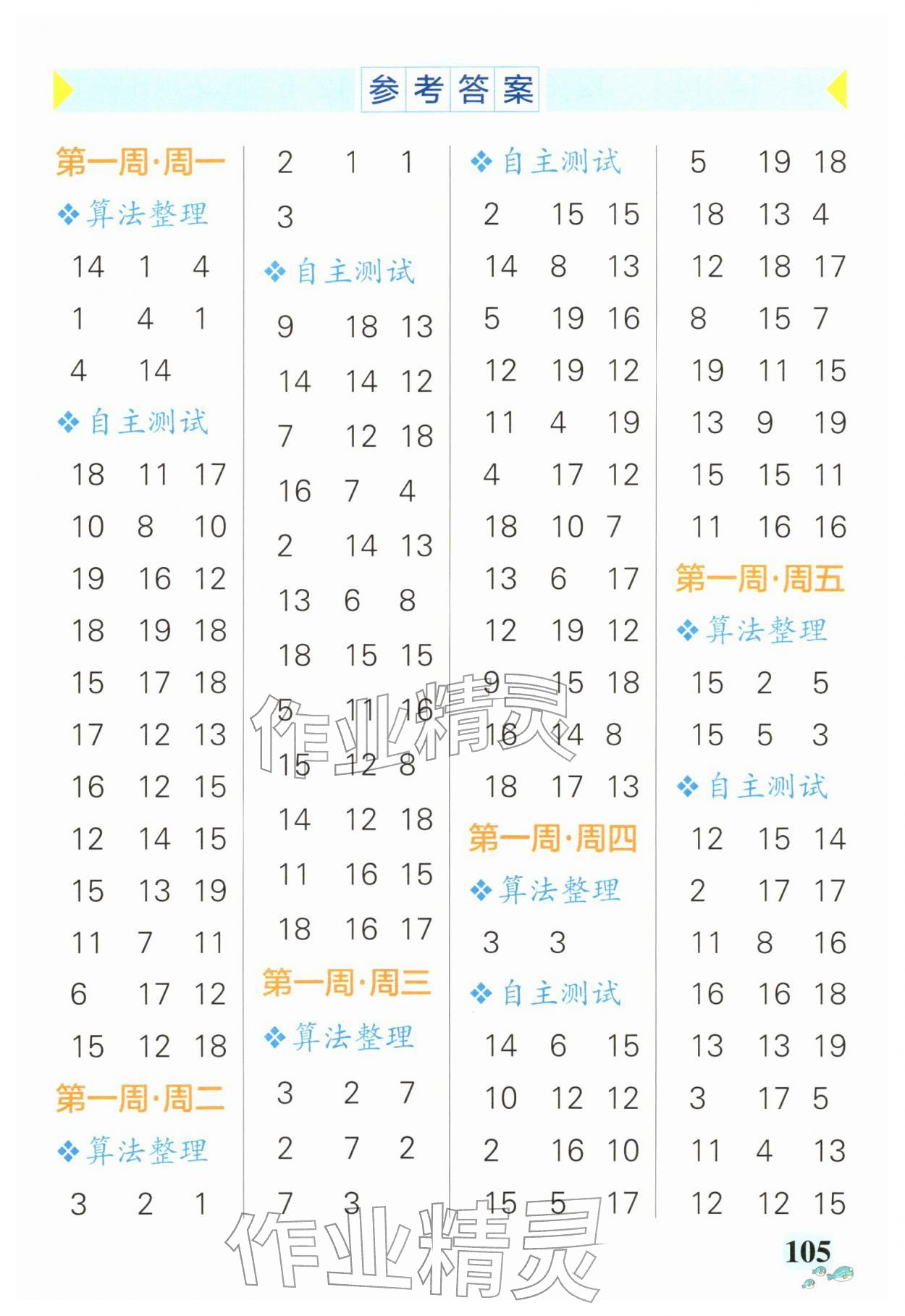 2026年小学学霸天天计算一年级下册苏教版&nbsp;第1页