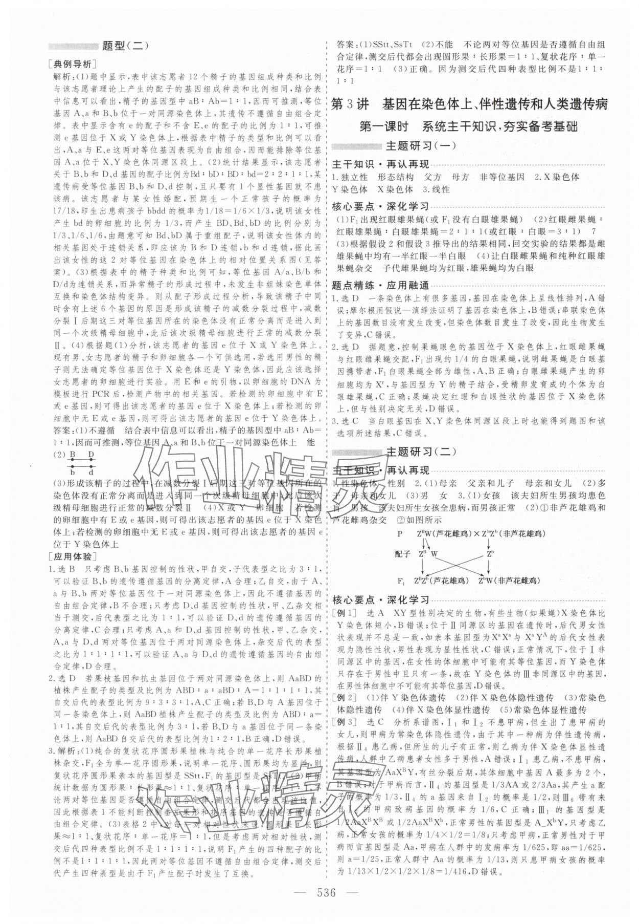 2025年新高考方案高中生物 第24頁