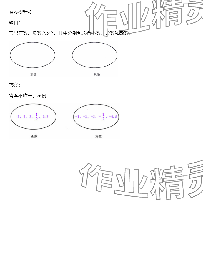 2024年同步实践评价课程基础训练六年级数学下册人教版 参考答案第12页