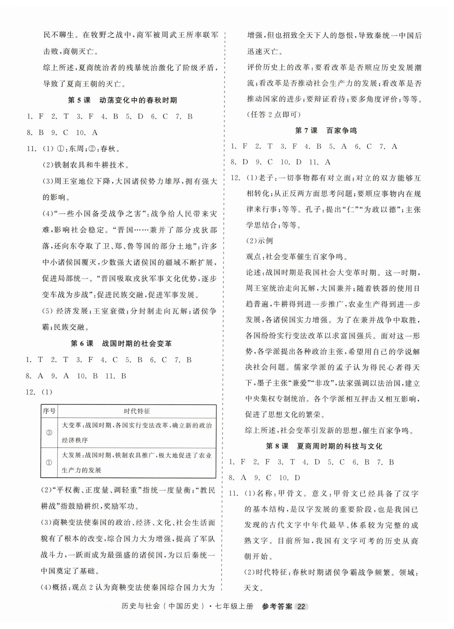2026年精彩三年就练这一本七年级历史上册人教版&nbsp;第2页