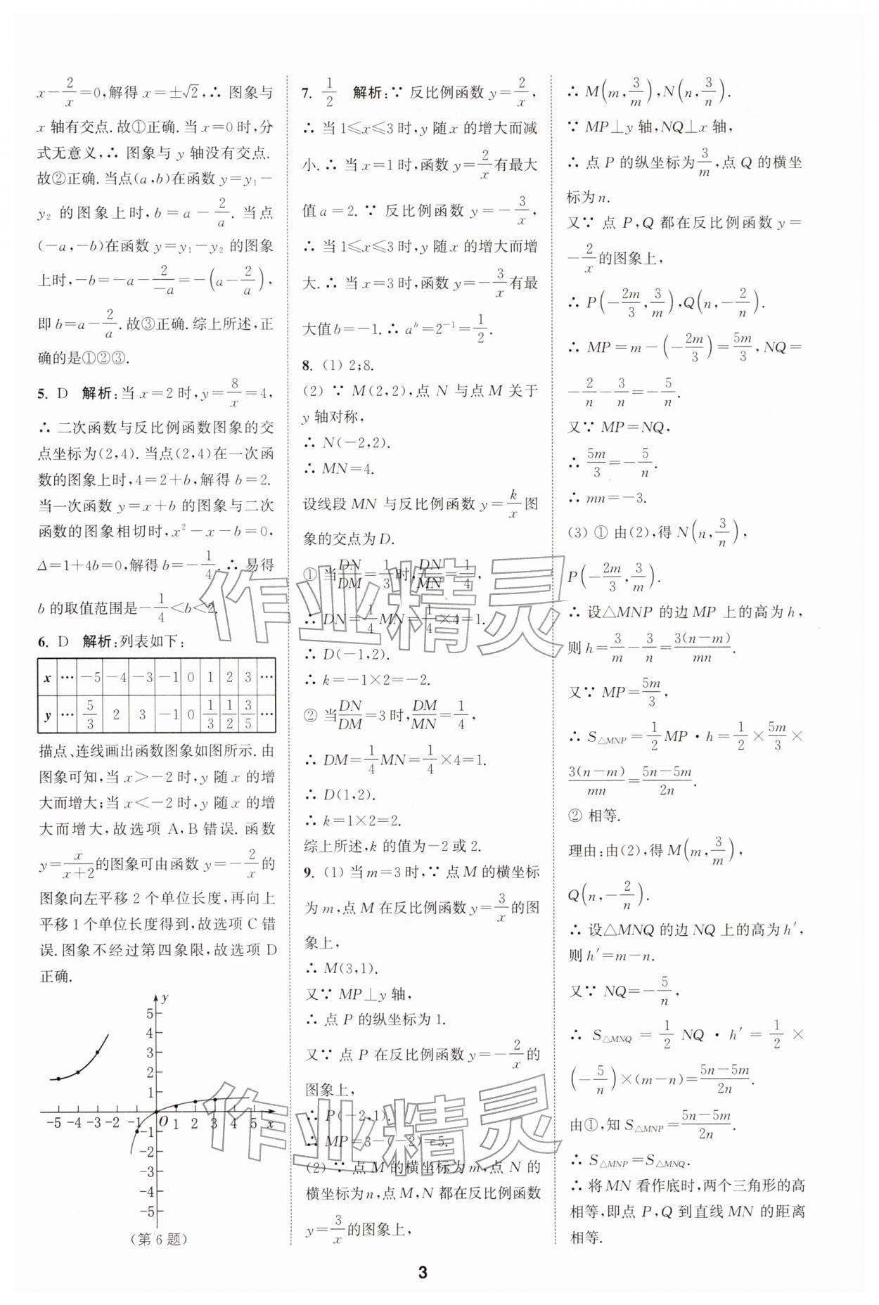 2026年拔尖特训九年级数学下册人教版&nbsp;第3页