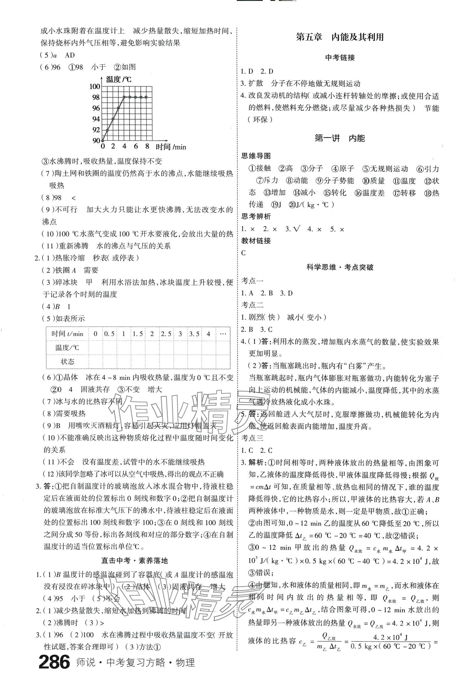 2024年师说中考物理中考山西专版 第5页