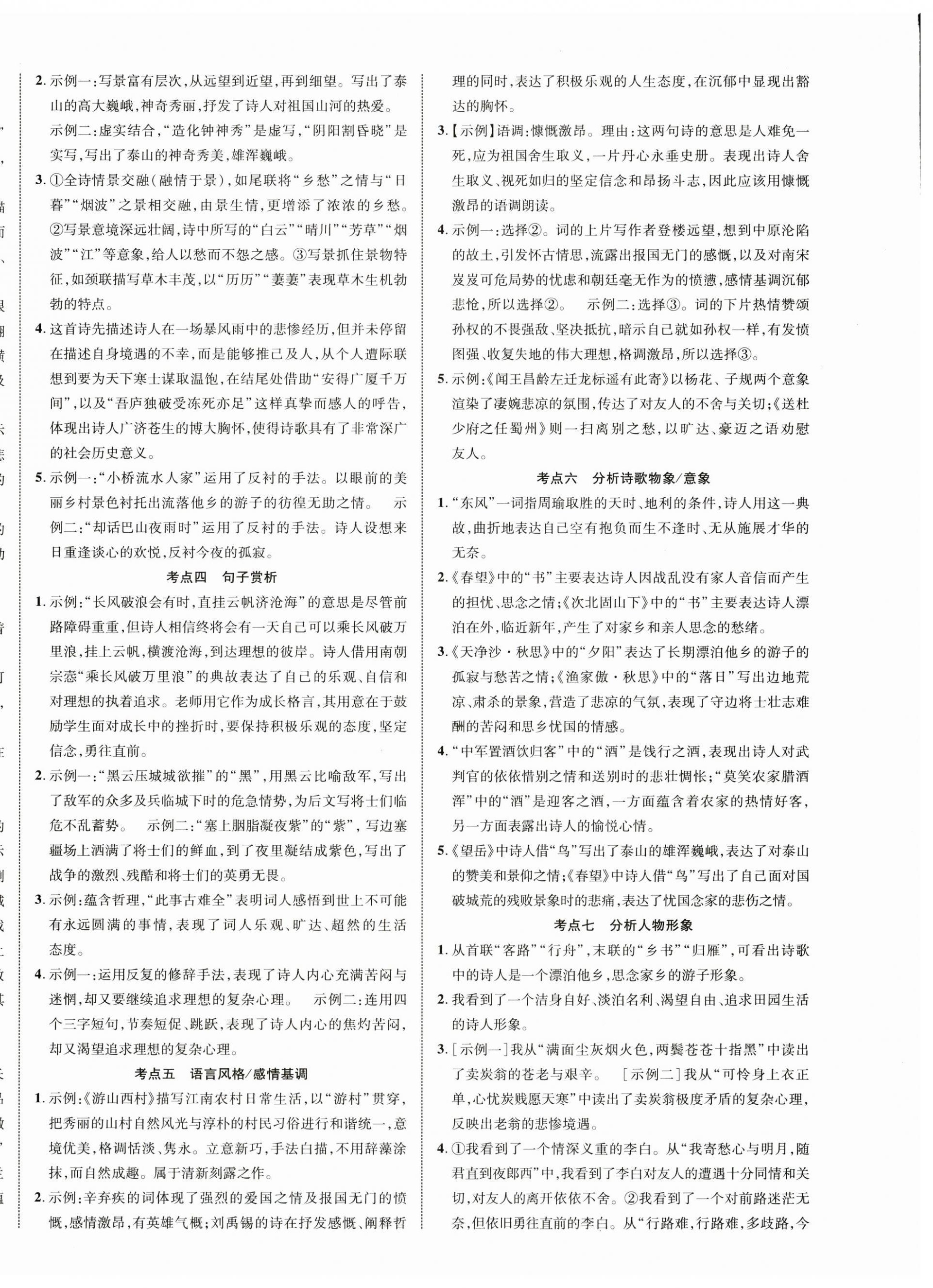 2025年優(yōu)化指導語文中考廣西專版 第16頁